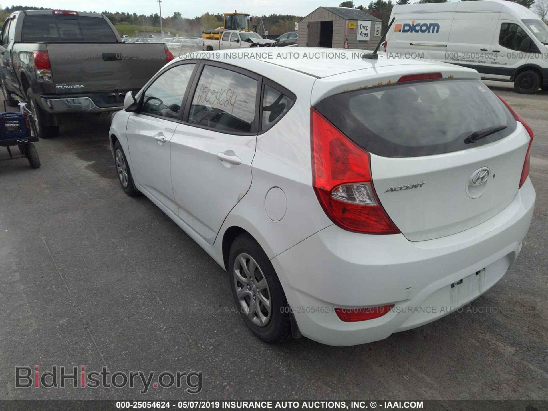 2013 HYUNDAI ACCENT - VIN: KMHCT5AE3DU128710 - Фото 3