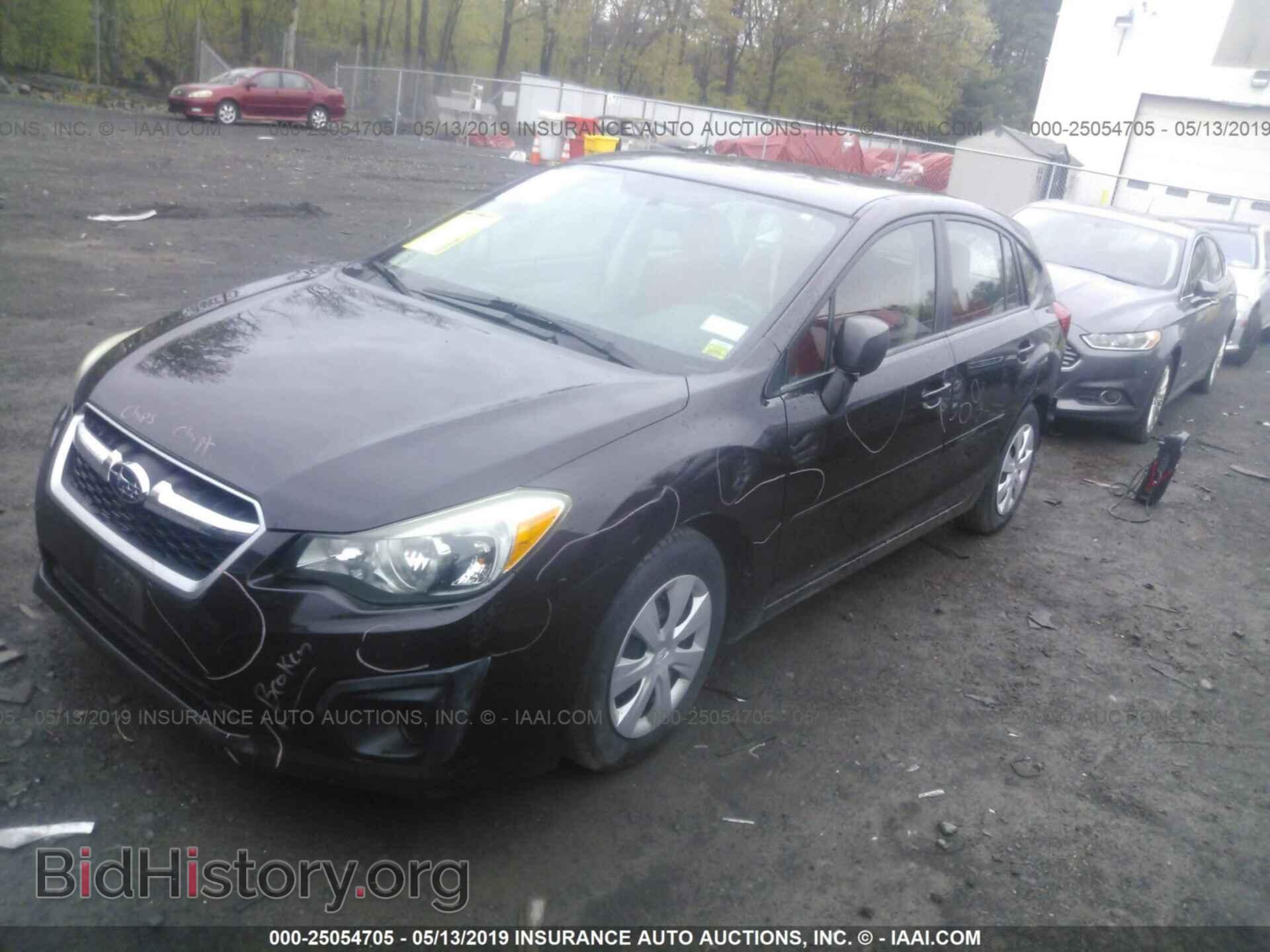 2012 SUBARU IMPREZA - VIN: JF1GPAA61CH208368 - Фото 2