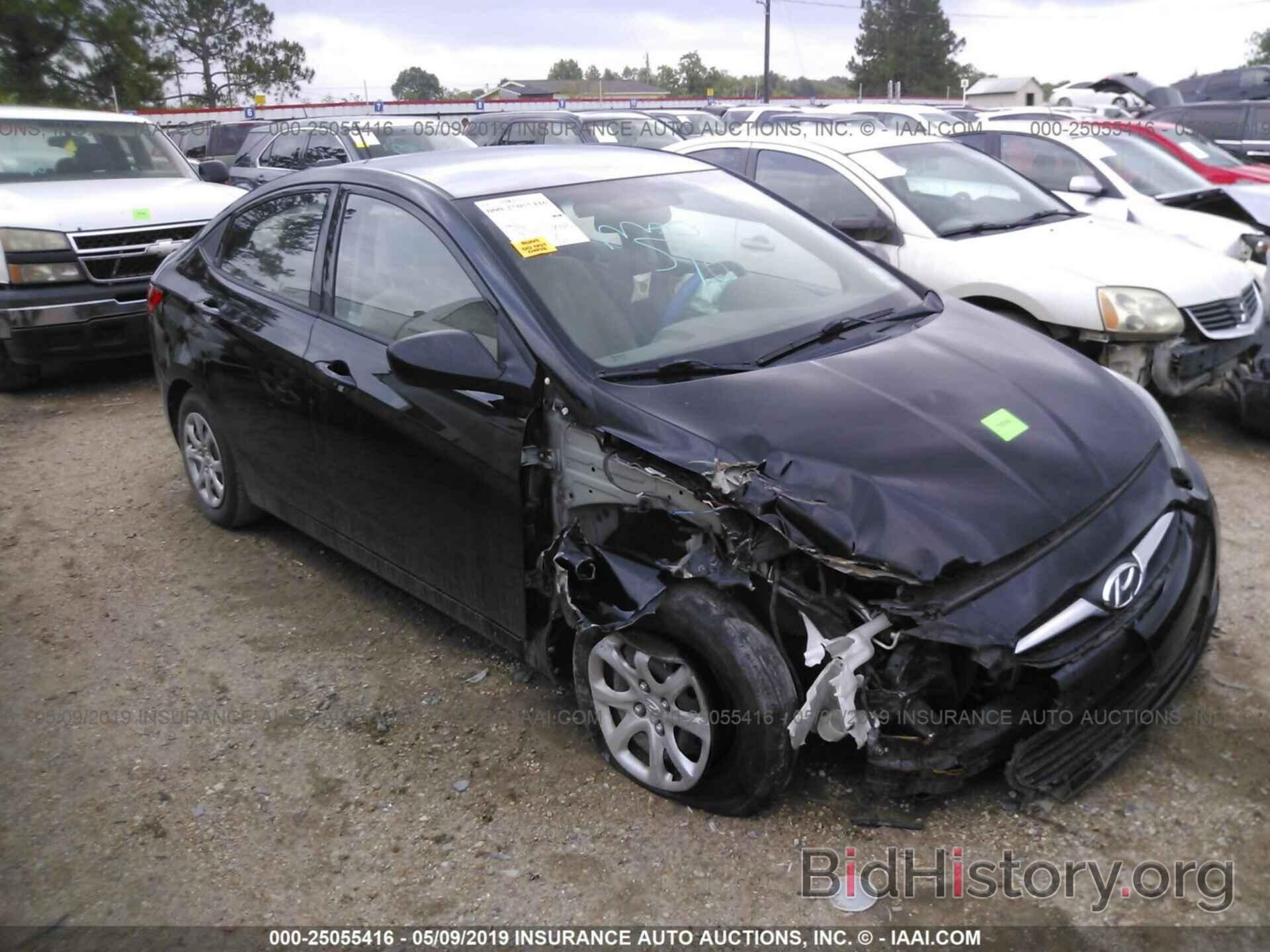 Photo KMHCT4AE4DU287634 - HYUNDAI ACCENT 2013