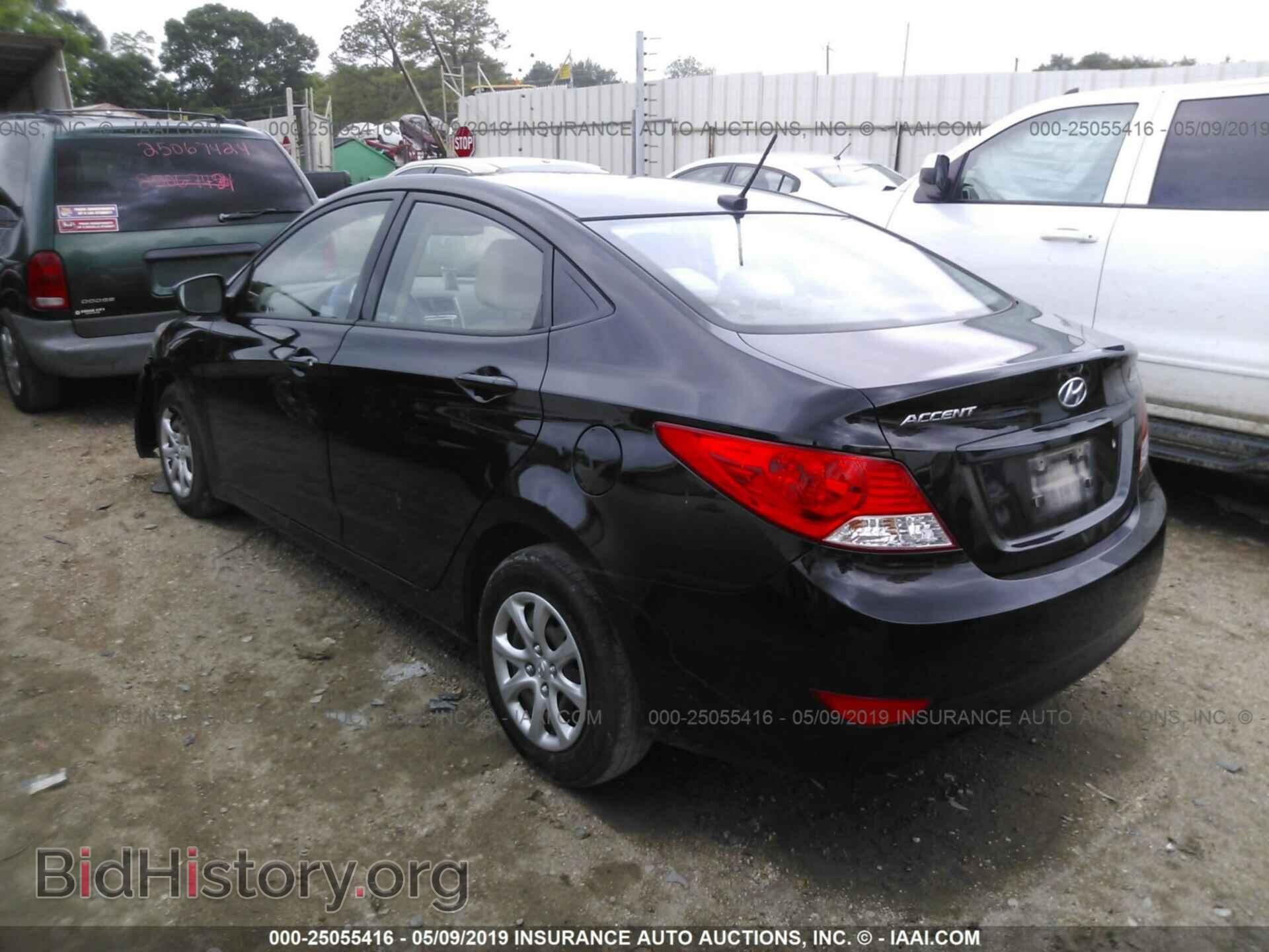 2013 HYUNDAI ACCENT - VIN: KMHCT4AE4DU287634 - Фото 3