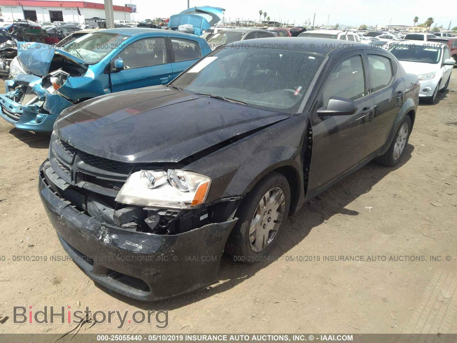 2014 DODGE AVENGER - VIN: 1C3CDZAB4EN127077 - Фото 2