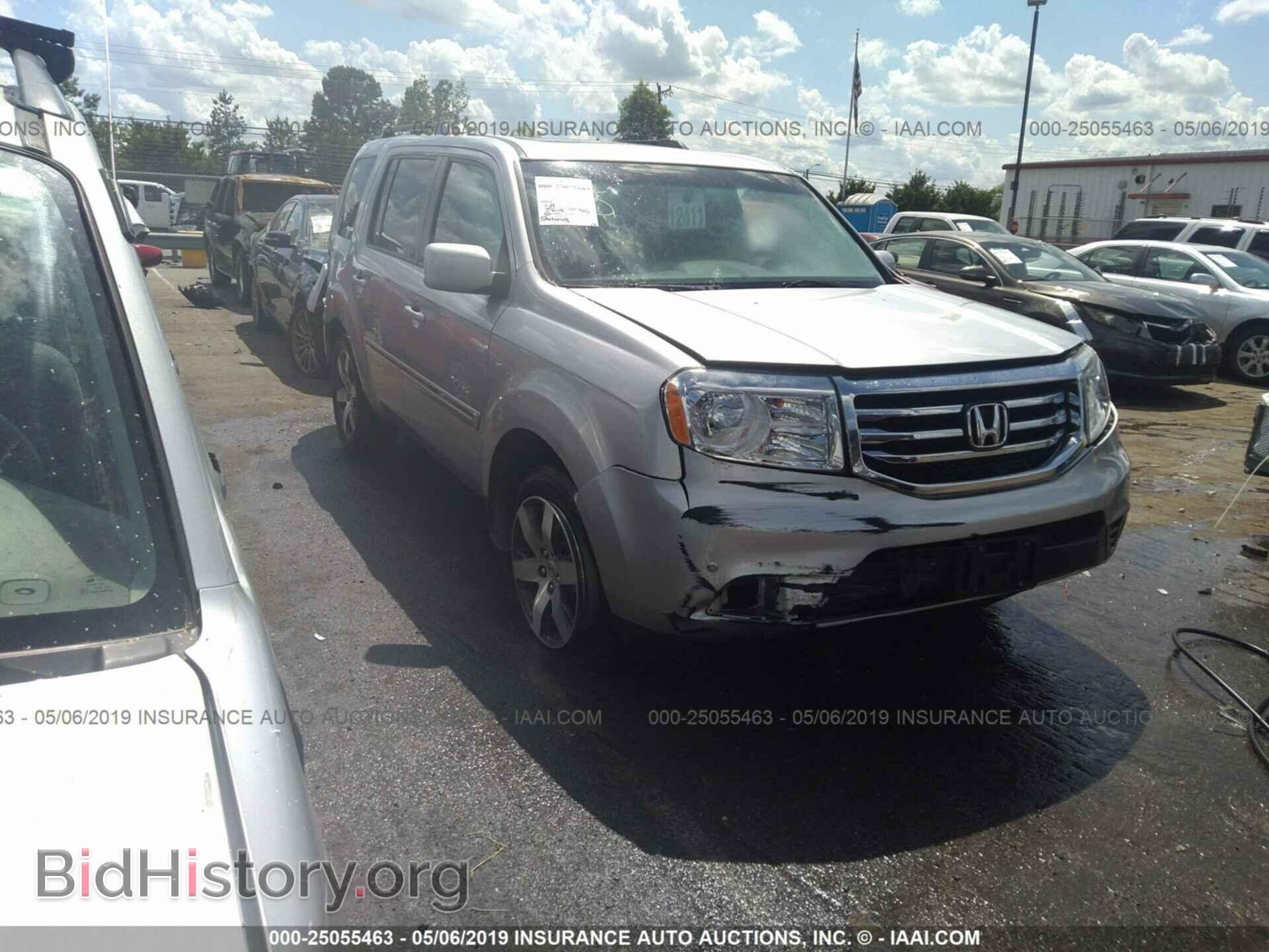 Фотография 5FNYF4H92CB083724 - HONDA PILOT 2012