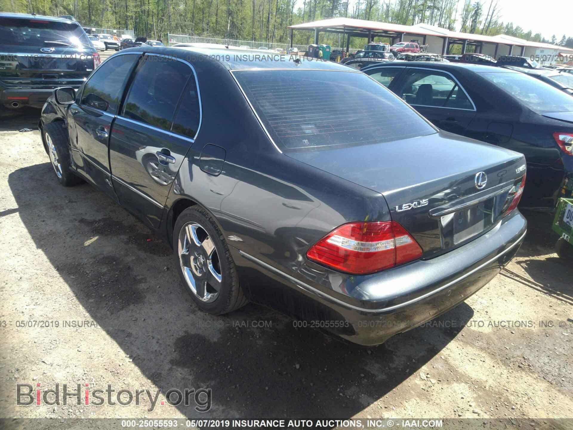 2004 LEXUS LS - VIN: JTHBN36F440166646 - Photo 3