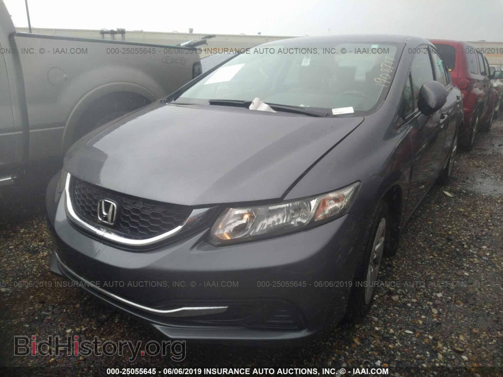 2013 HONDA CIVIC - VIN: 19XFB2F54DE013608 - Фото 2