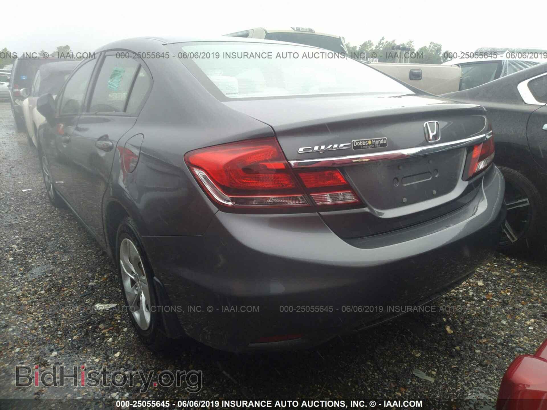 2013 HONDA CIVIC - VIN: 19XFB2F54DE013608 - Фото 3