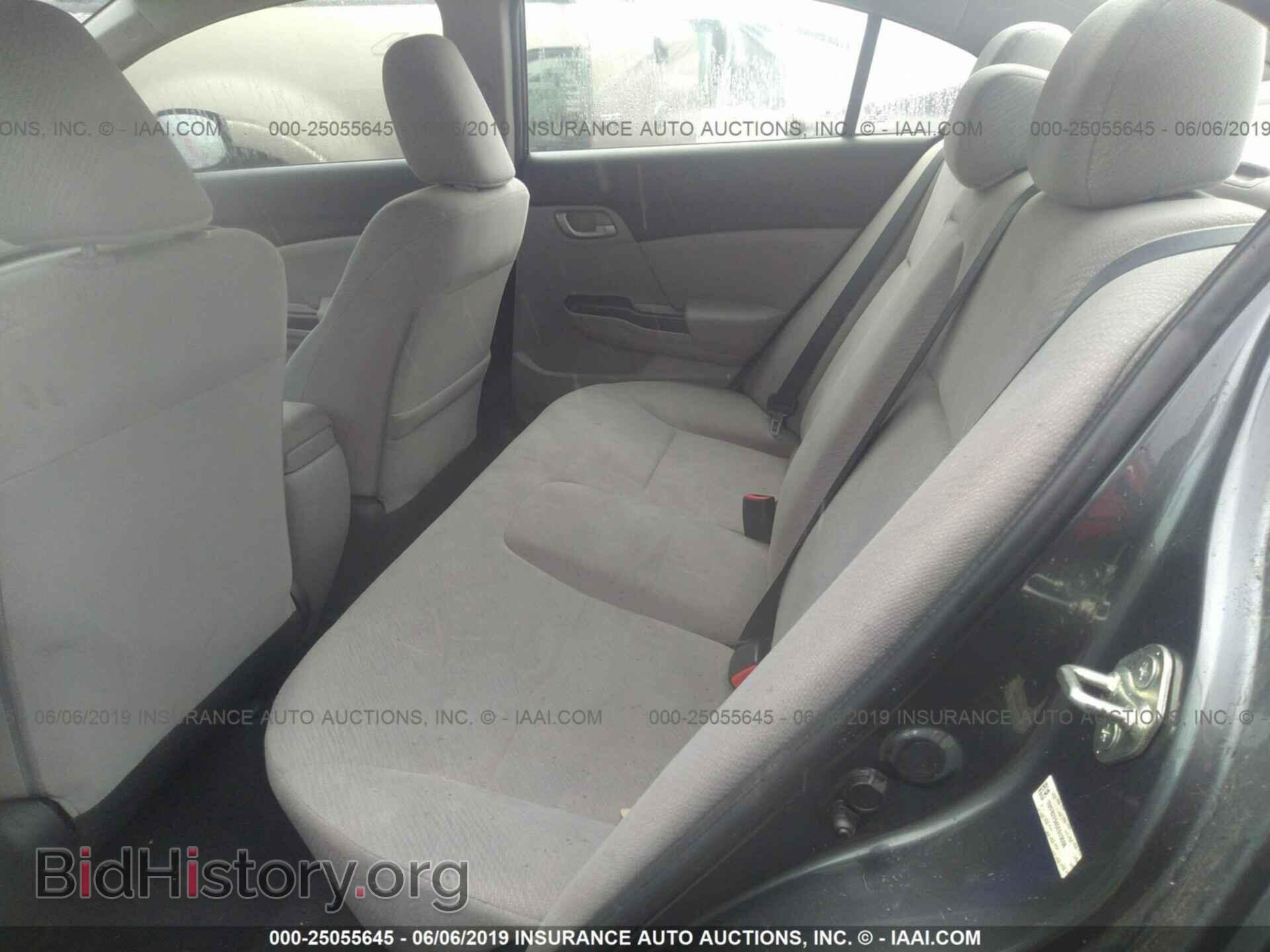 2013 HONDA CIVIC - VIN: 19XFB2F54DE013608 - Фото 8