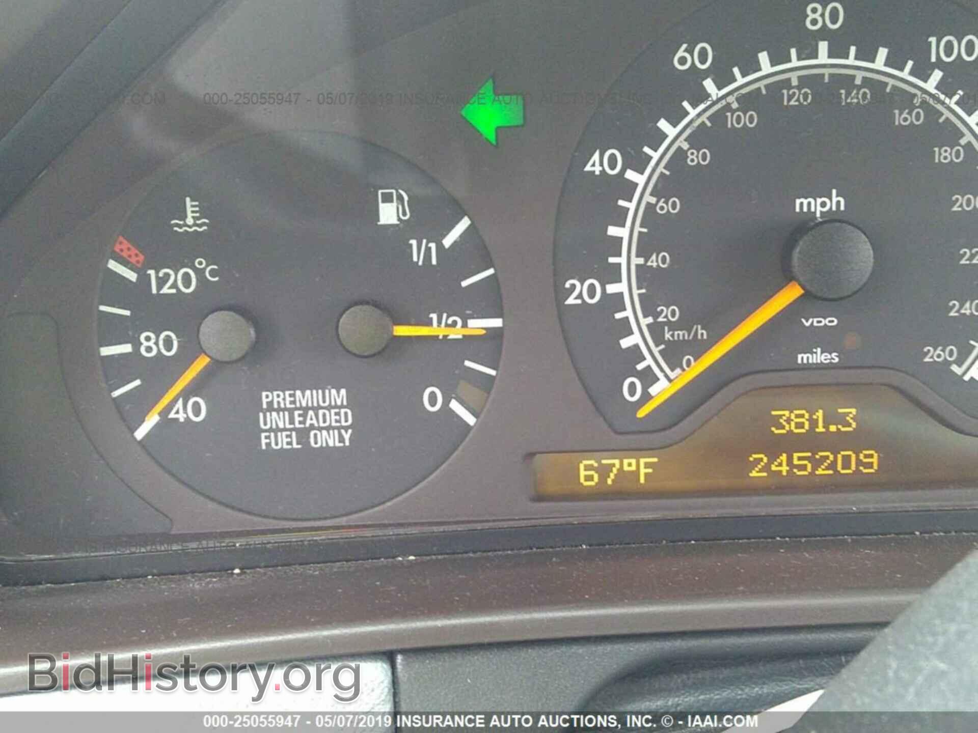 1997 MERCEDES-BENZ E - VIN: WDBJF55F8VA435653 - Фото 7