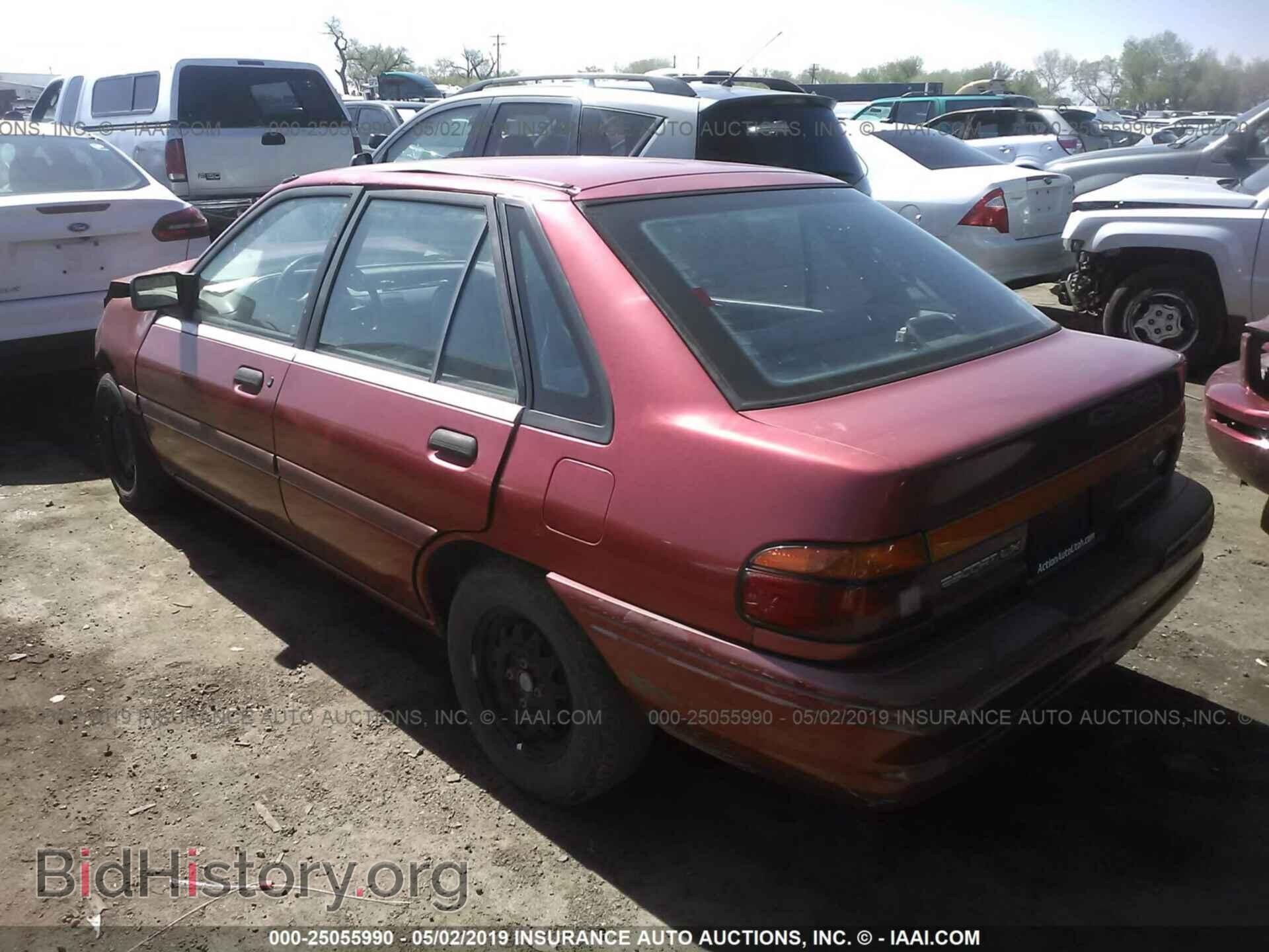 1993 FORD ESCORT - VIN: 1FAPP14J0PW347201 - Фото 3