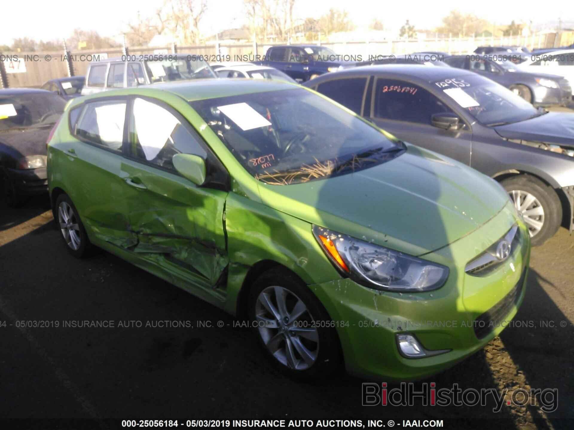 Photo KMHCU5AE3CU053485 - HYUNDAI ACCENT 2012