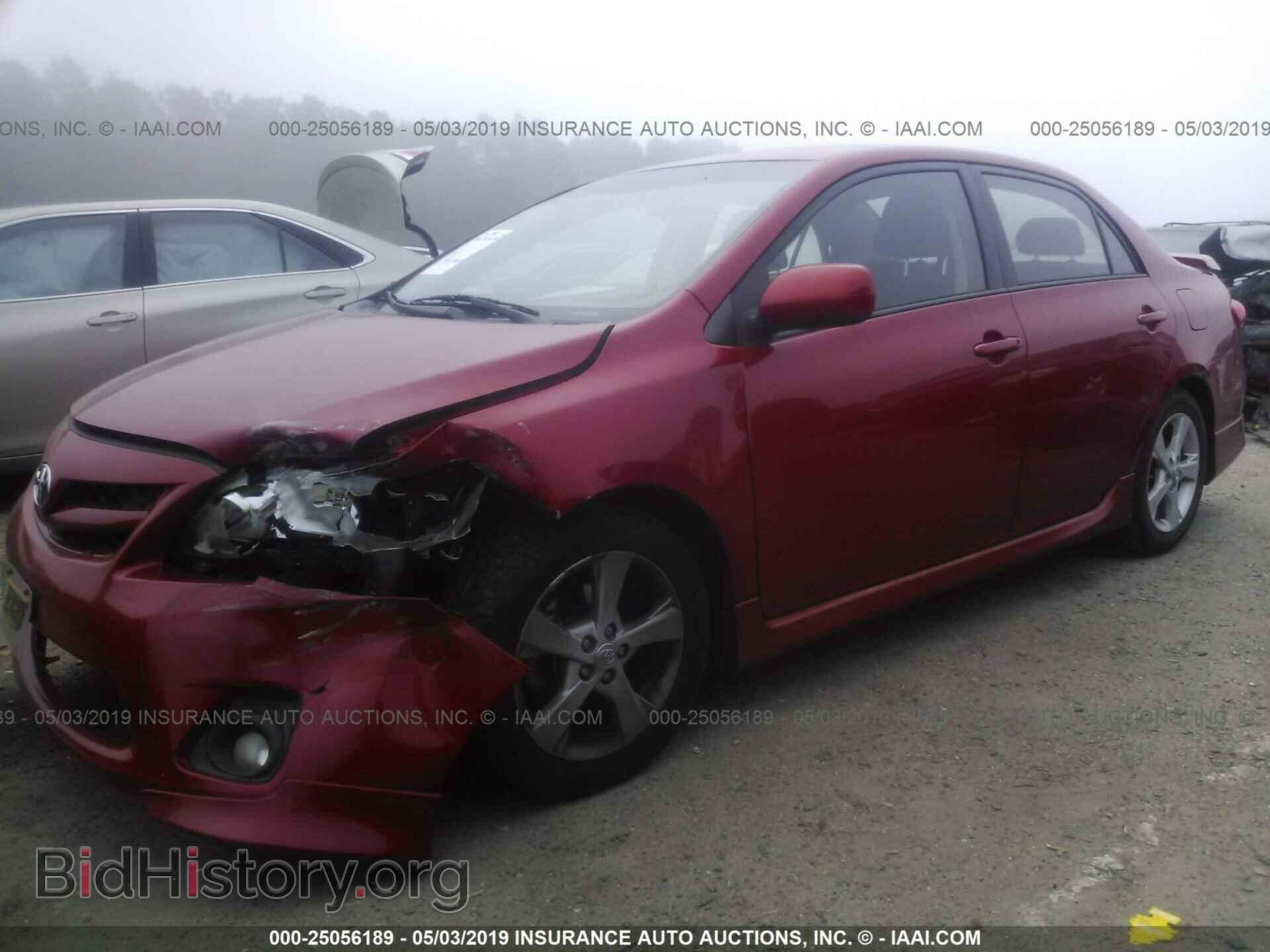 2011 TOYOTA COROLLA - VIN: 2T1BU4EEXBC625863 - Фото 2