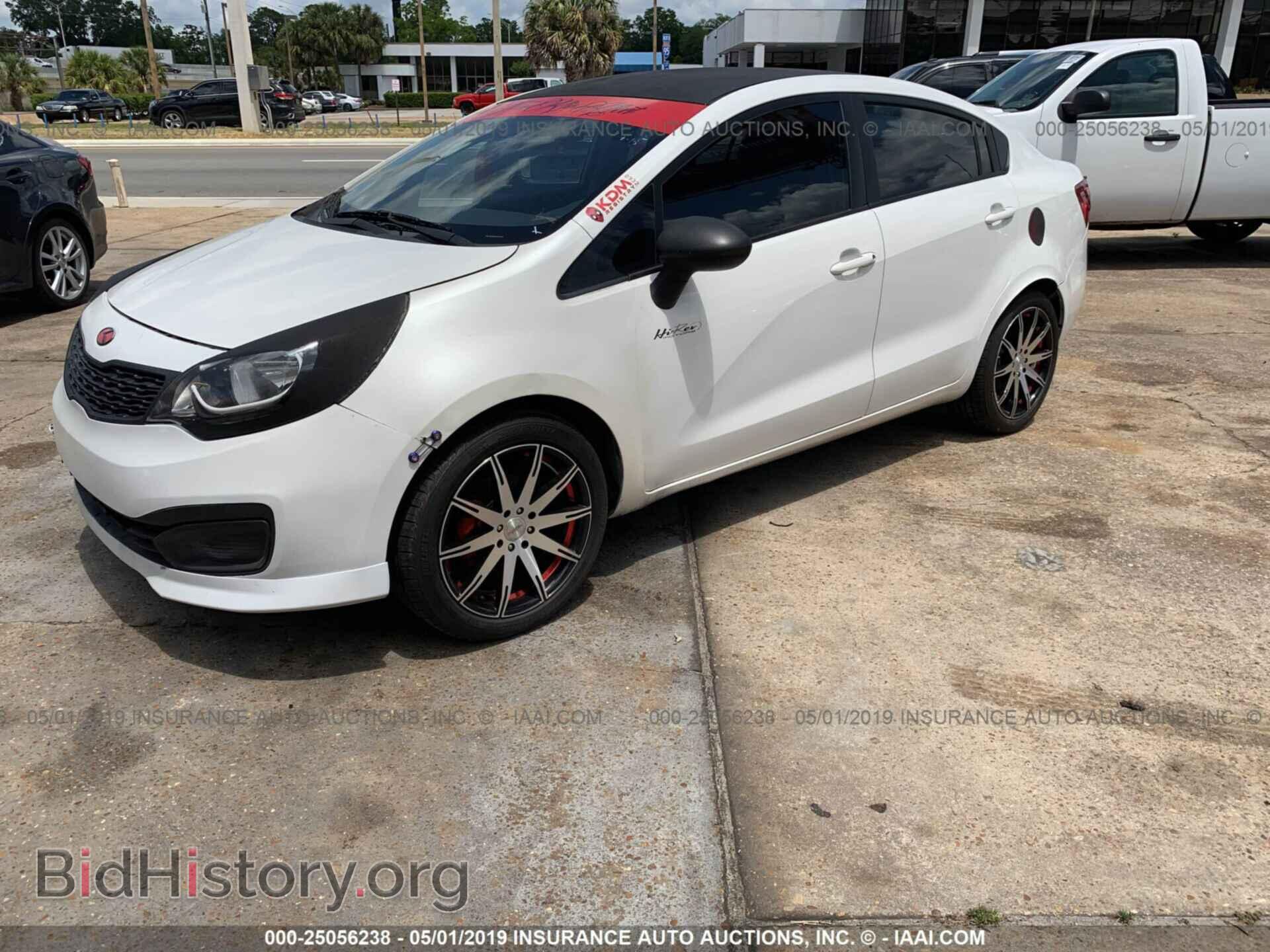 2012 KIA RIO - VIN: KNADM4A36C6034545 - Фото 2