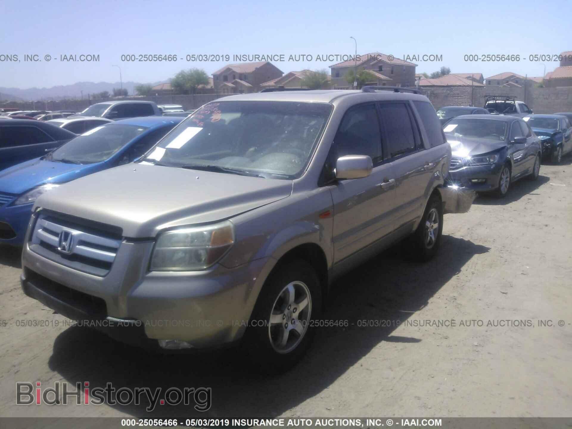 2007 HONDA PILOT - VIN: 5FNYF28787B014478 - Фото 2