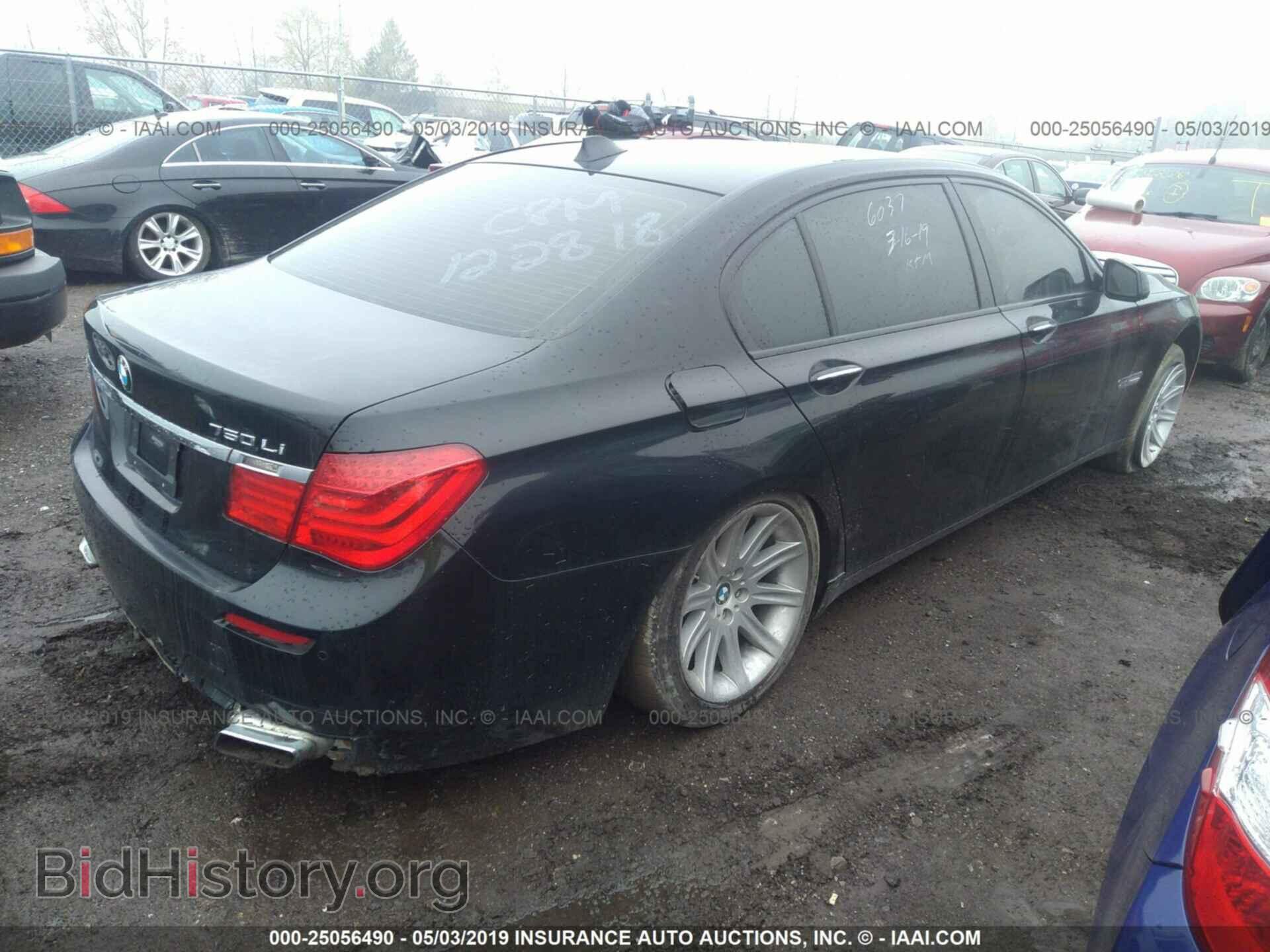 2012 BMW 750 - VIN: WBAKC8C54CC437540 - Фото 4