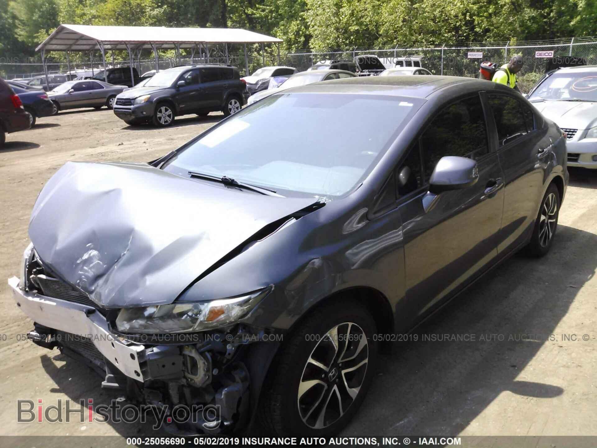 2013 HONDA CIVIC - VIN: 2HGFB2F85DH517262 - Photo 2