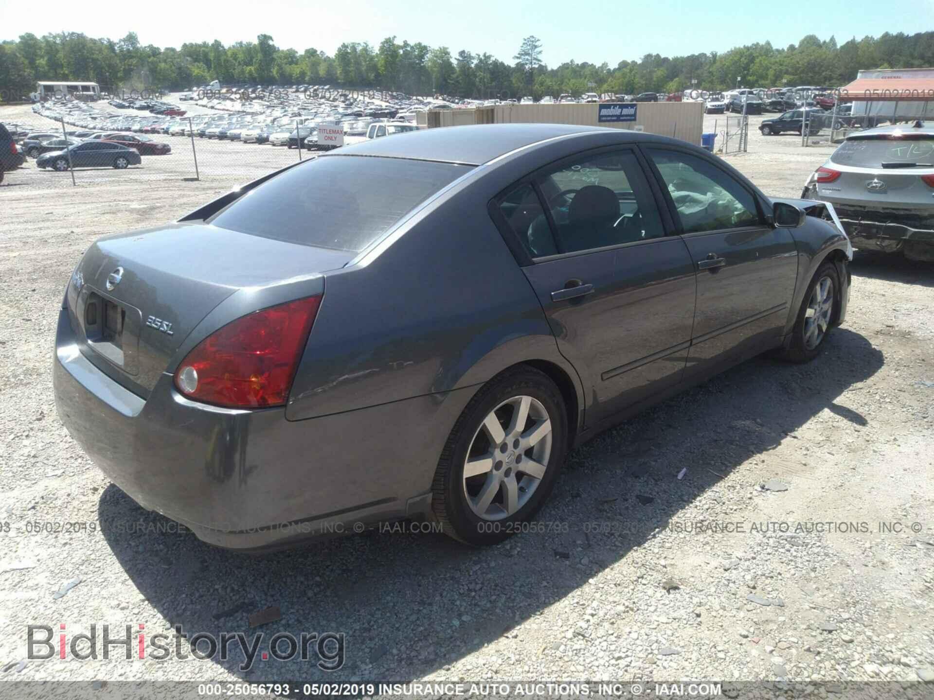 2006 NISSAN MAXIMA - VIN: 1N4BA41E16C826005 - Фото 4