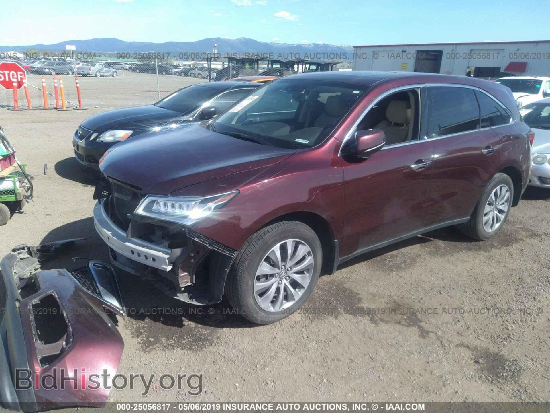 2015 ACURA MDX - VIN: 5FRYD4H43FB022217 - Photo 2