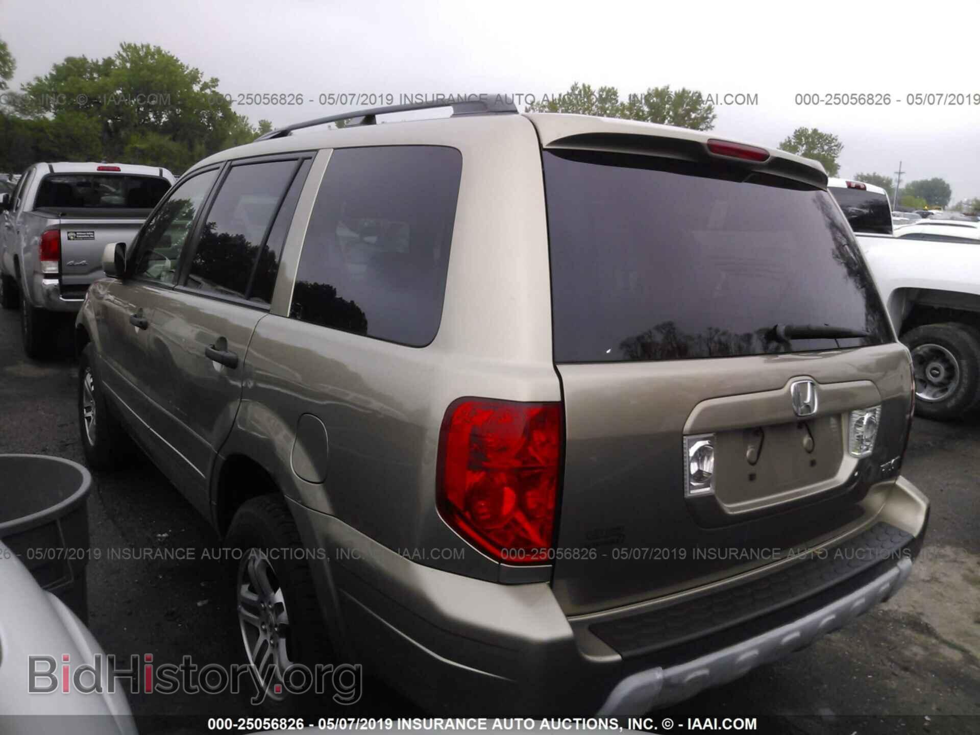2005 HONDA PILOT - VIN: 5FNYF18525B009539 - Фото 3