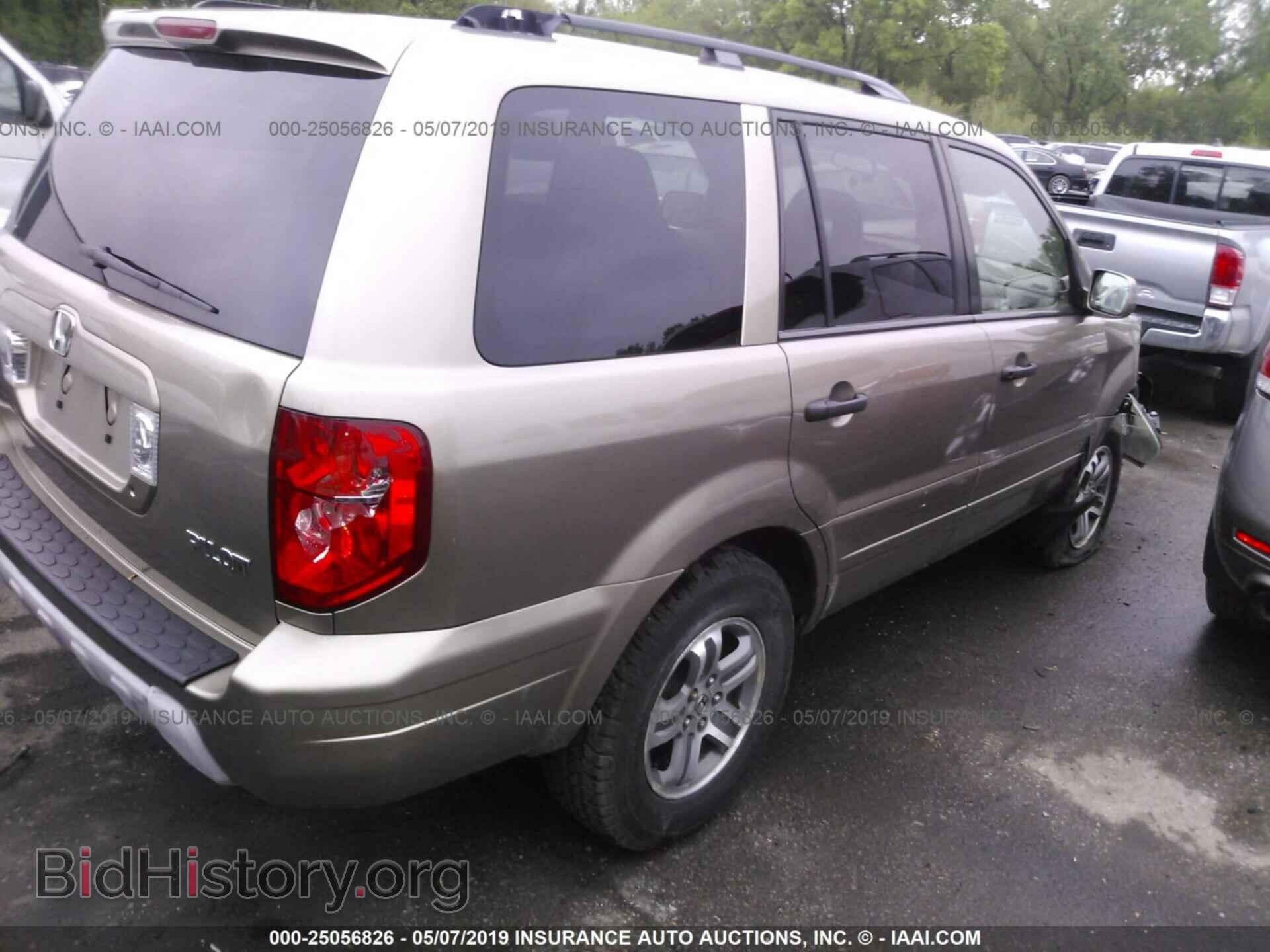 2005 HONDA PILOT - VIN: 5FNYF18525B009539 - Фото 4