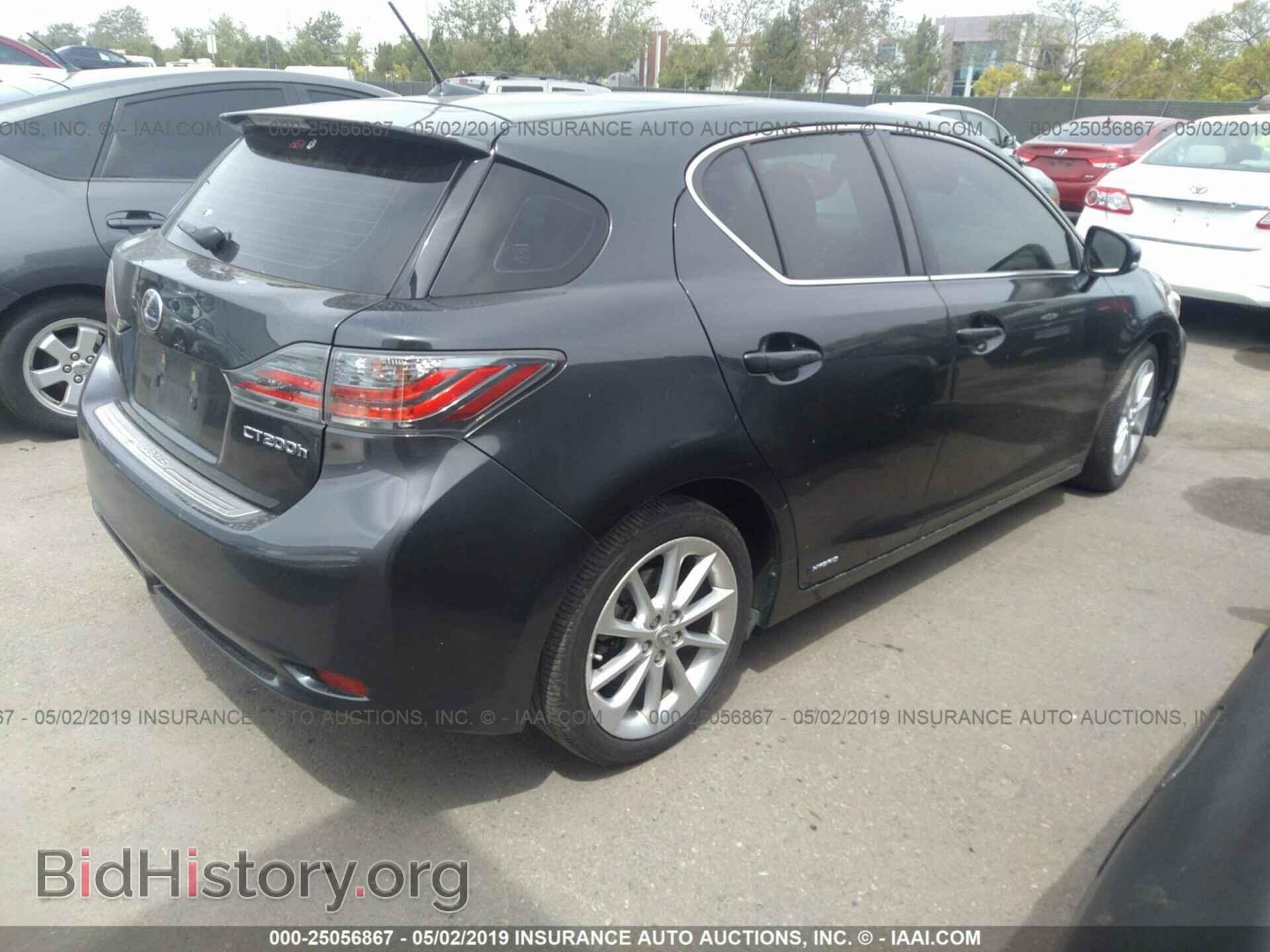 2011 LEXUS CT - VIN: JTHKD5BH8B2043360 - Фото 4