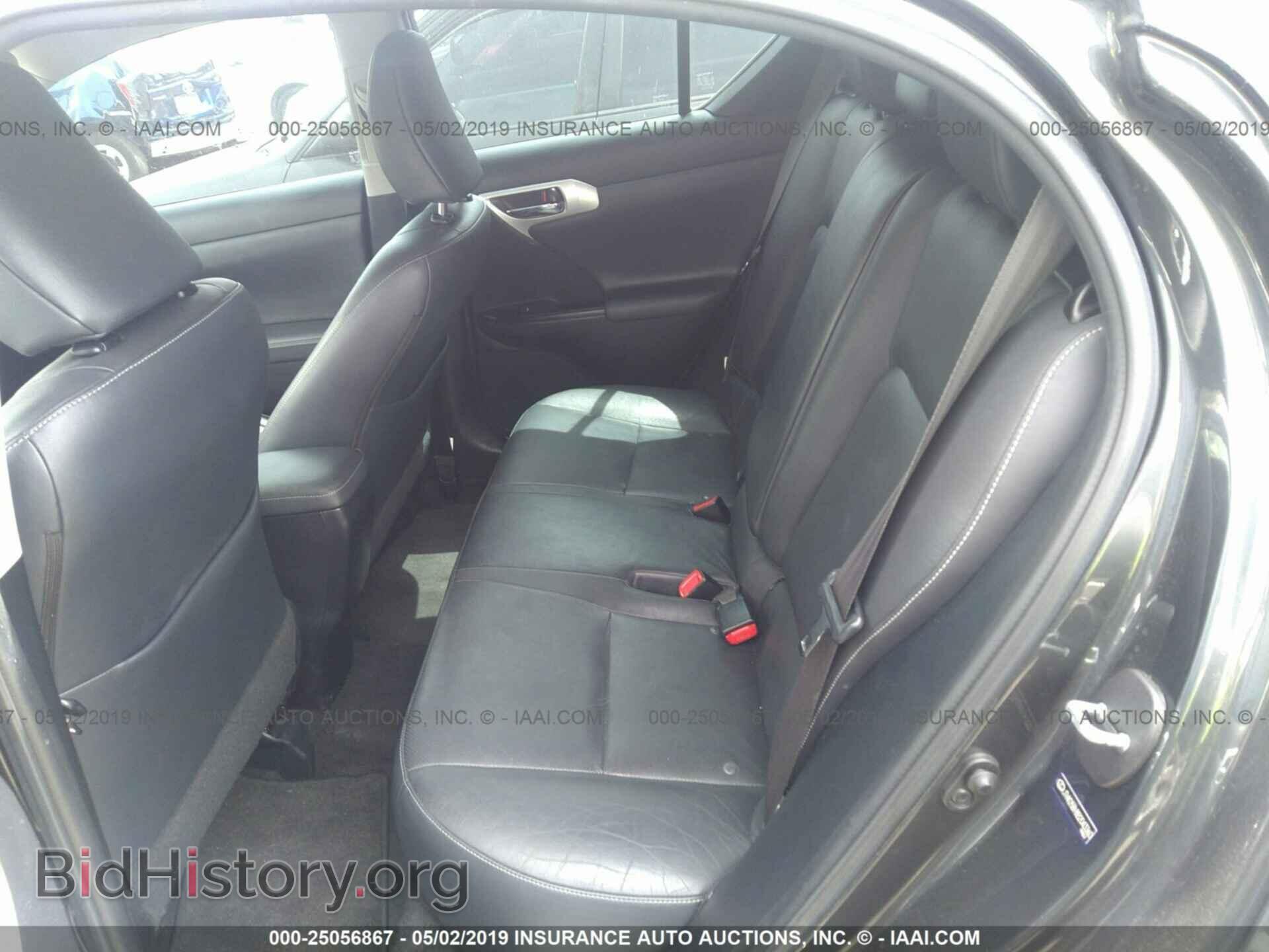 2011 LEXUS CT - VIN: JTHKD5BH8B2043360 - Фото 8