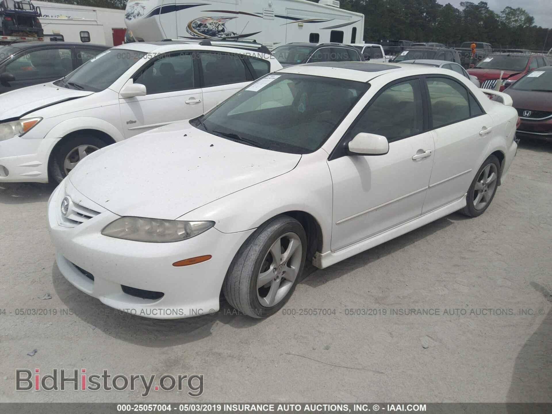 2005 MAZDA 6 - VIN: 1YVHP80C455M58104 - Фото 2