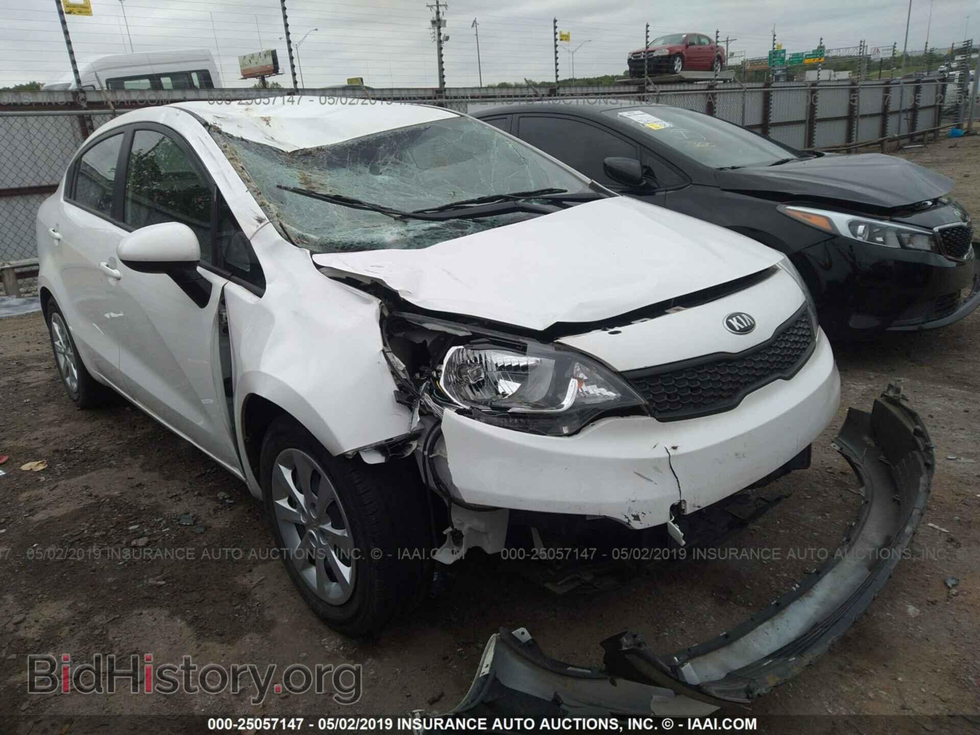 Фотография KNADM4A30G6653468 - KIA RIO 2016