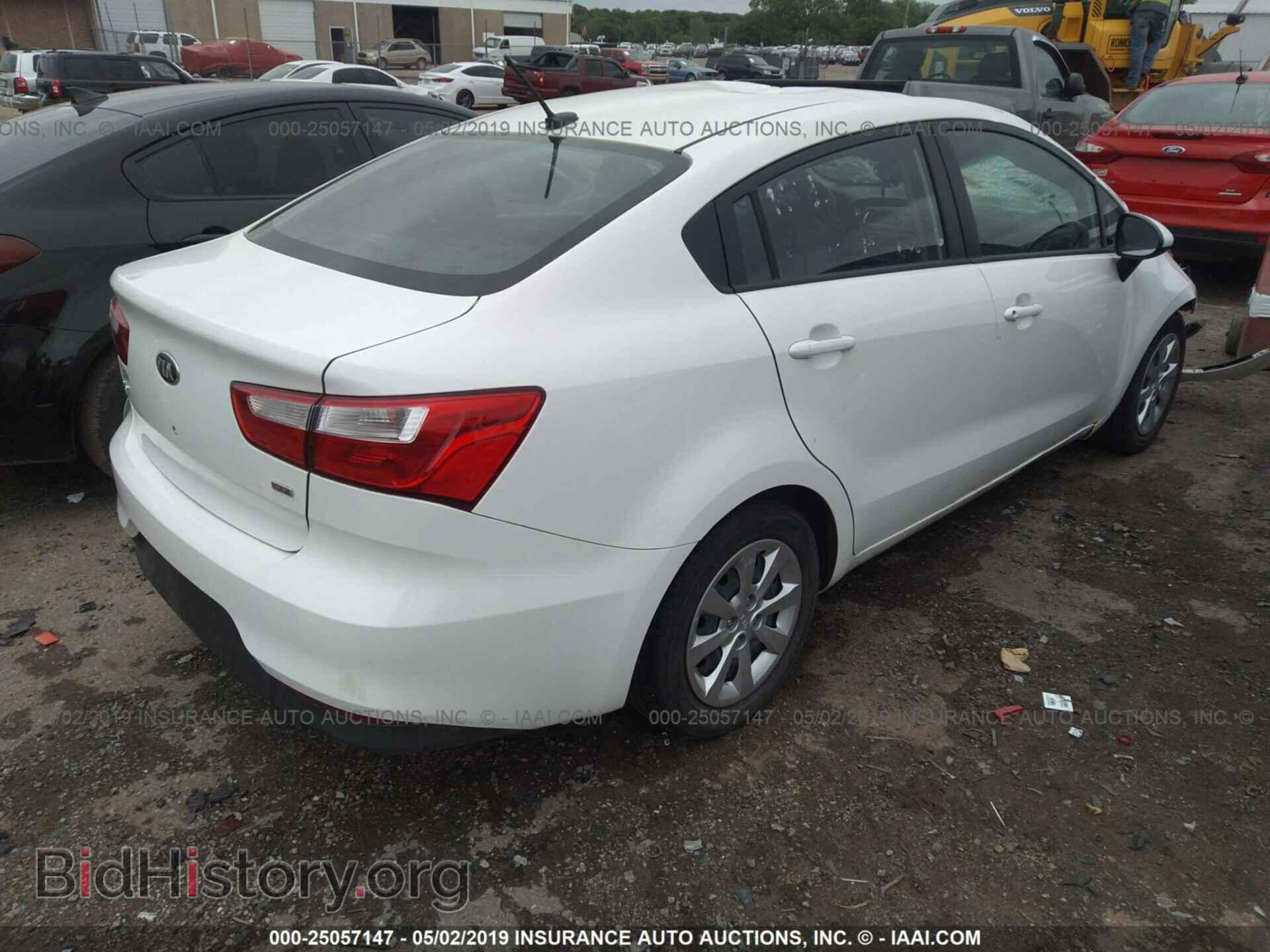 2016 KIA RIO - VIN: KNADM4A30G6653468 - Фото 4