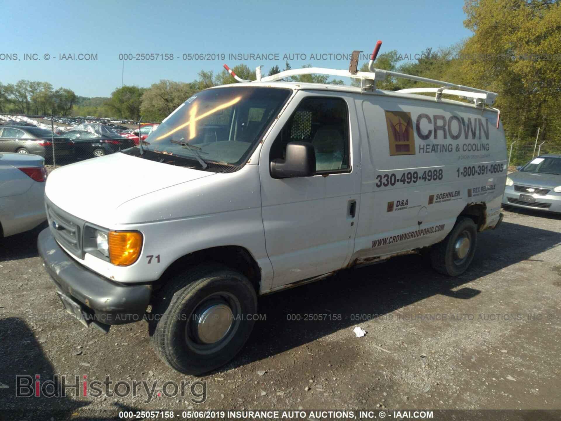 2006 FORD ECONOLINE - VIN: 1FTNE24W86HB24917 - Фото 2