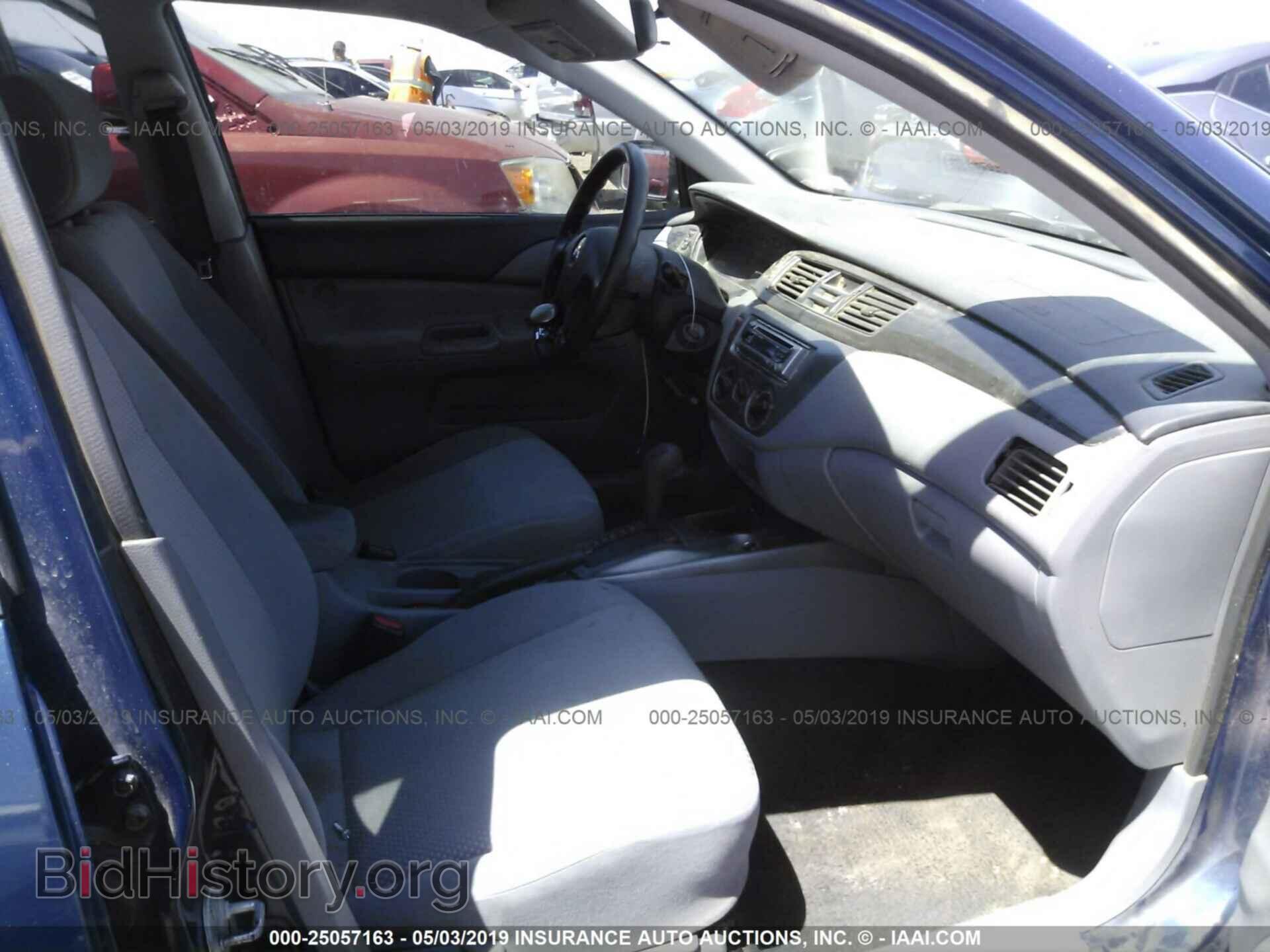 2006 MITSUBISHI LANCER - VIN: JA3AJ26EX6U055801 - Фото 5