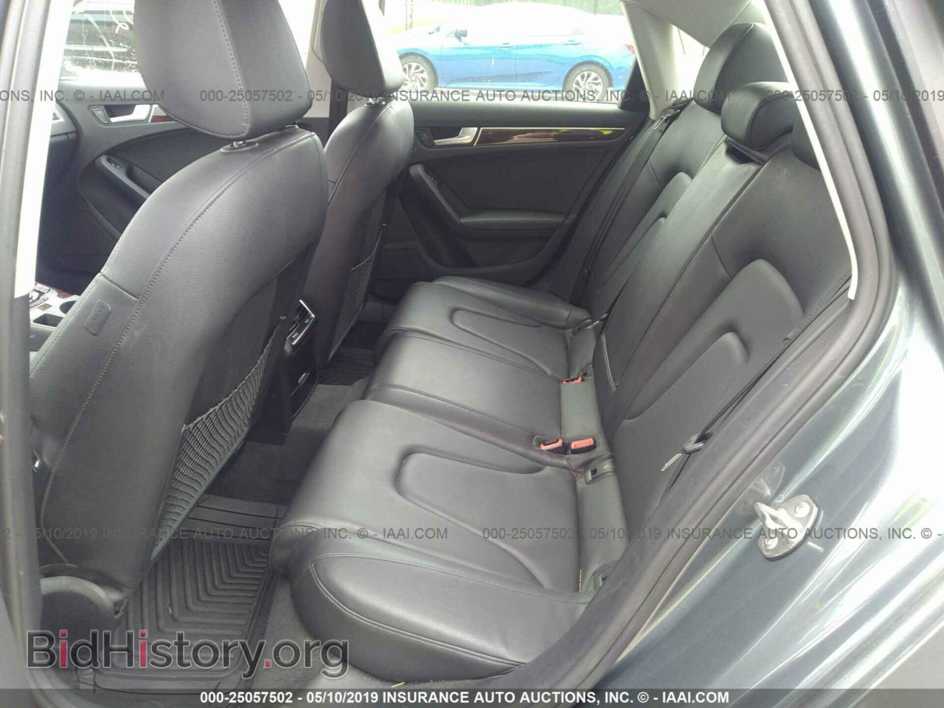 2012 AUDI A4 - VIN: WAUFFAFL6CN016823 - Фото 8