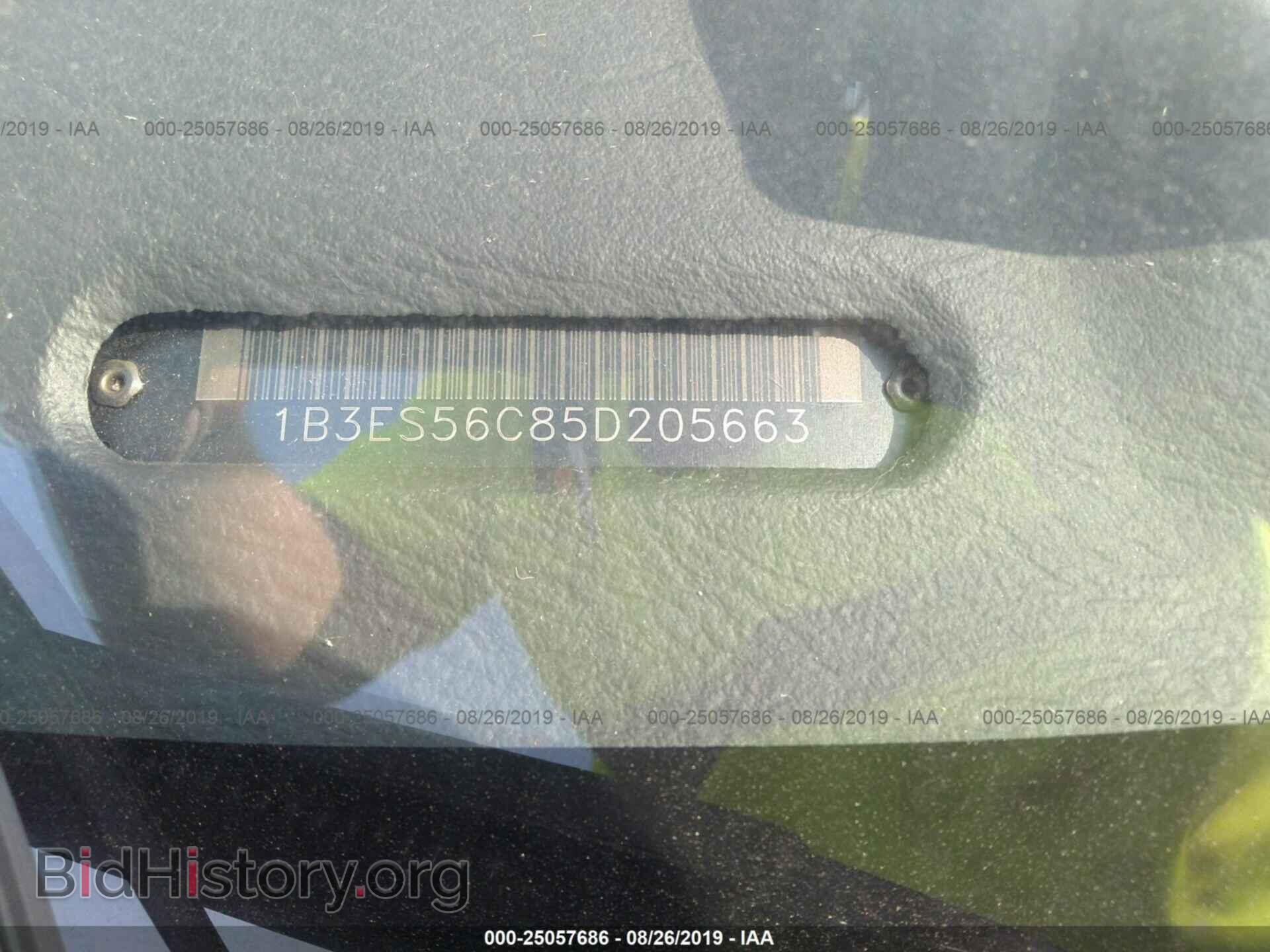 2005 DODGE NEON - VIN: 1B3ES56C85D205663 - Фото 9