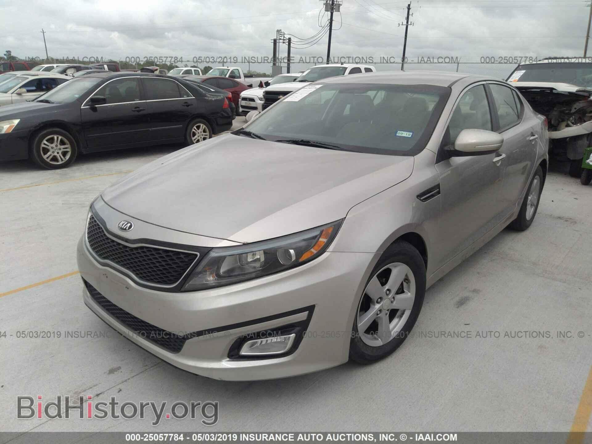 2014 KIA OPTIMA - VIN: 5XXGM4A77EG291575 - Фото 2
