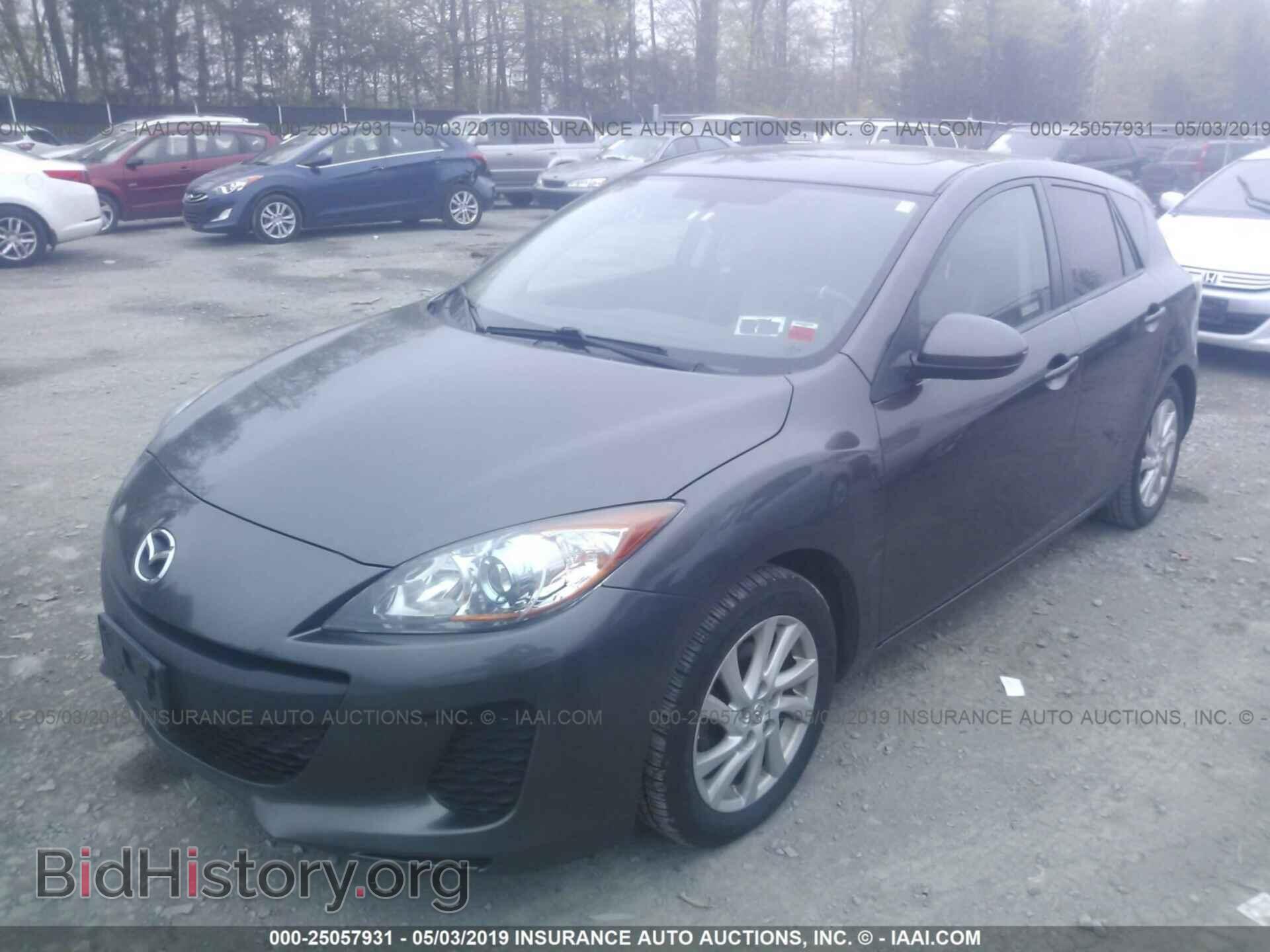 2012 MAZDA 3 - VIN: JM1BL1M86C1692222 - Фото 2