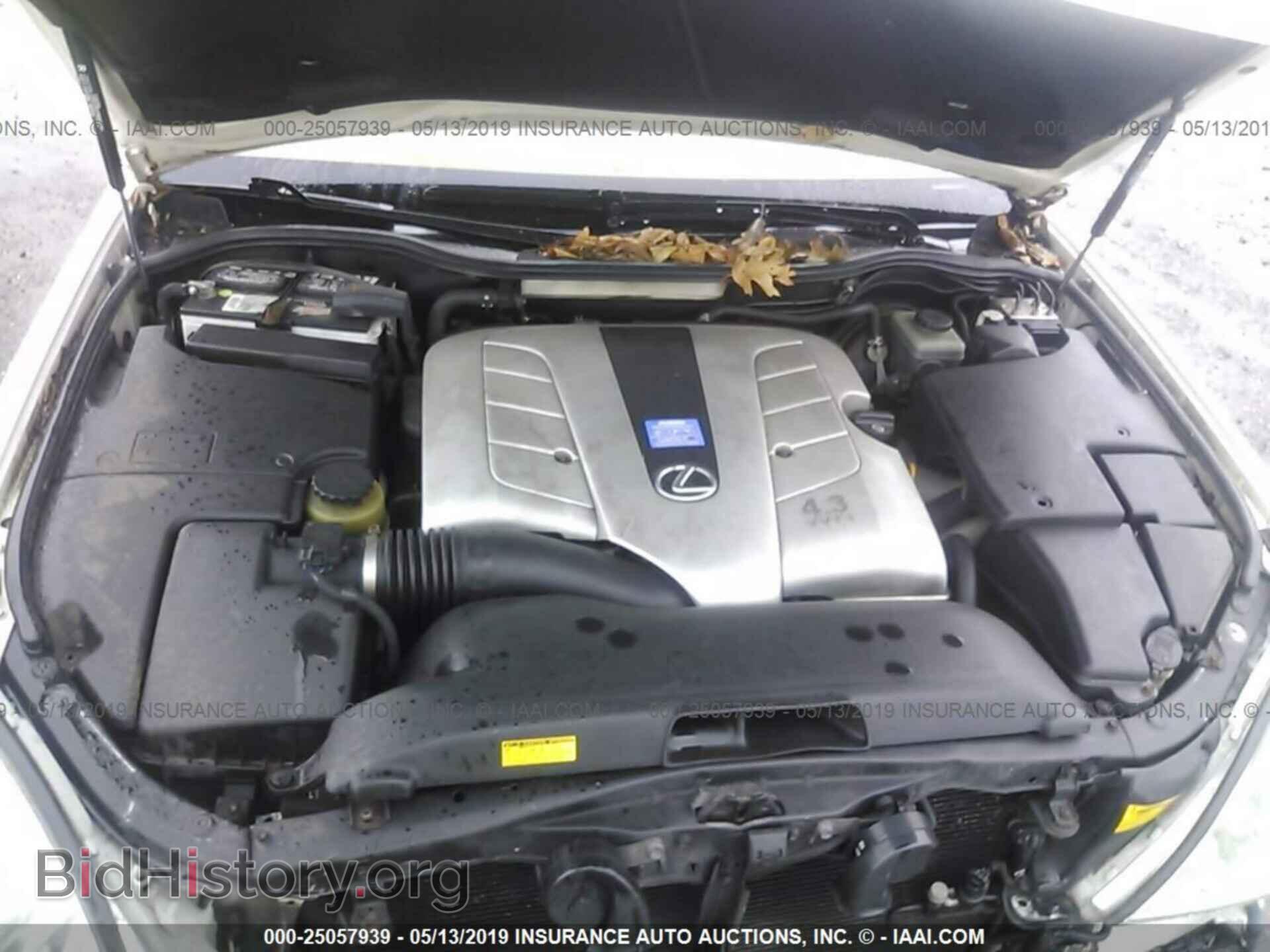 2001 LEXUS LS - VIN: JTHBN30F410009185 - Фото 10