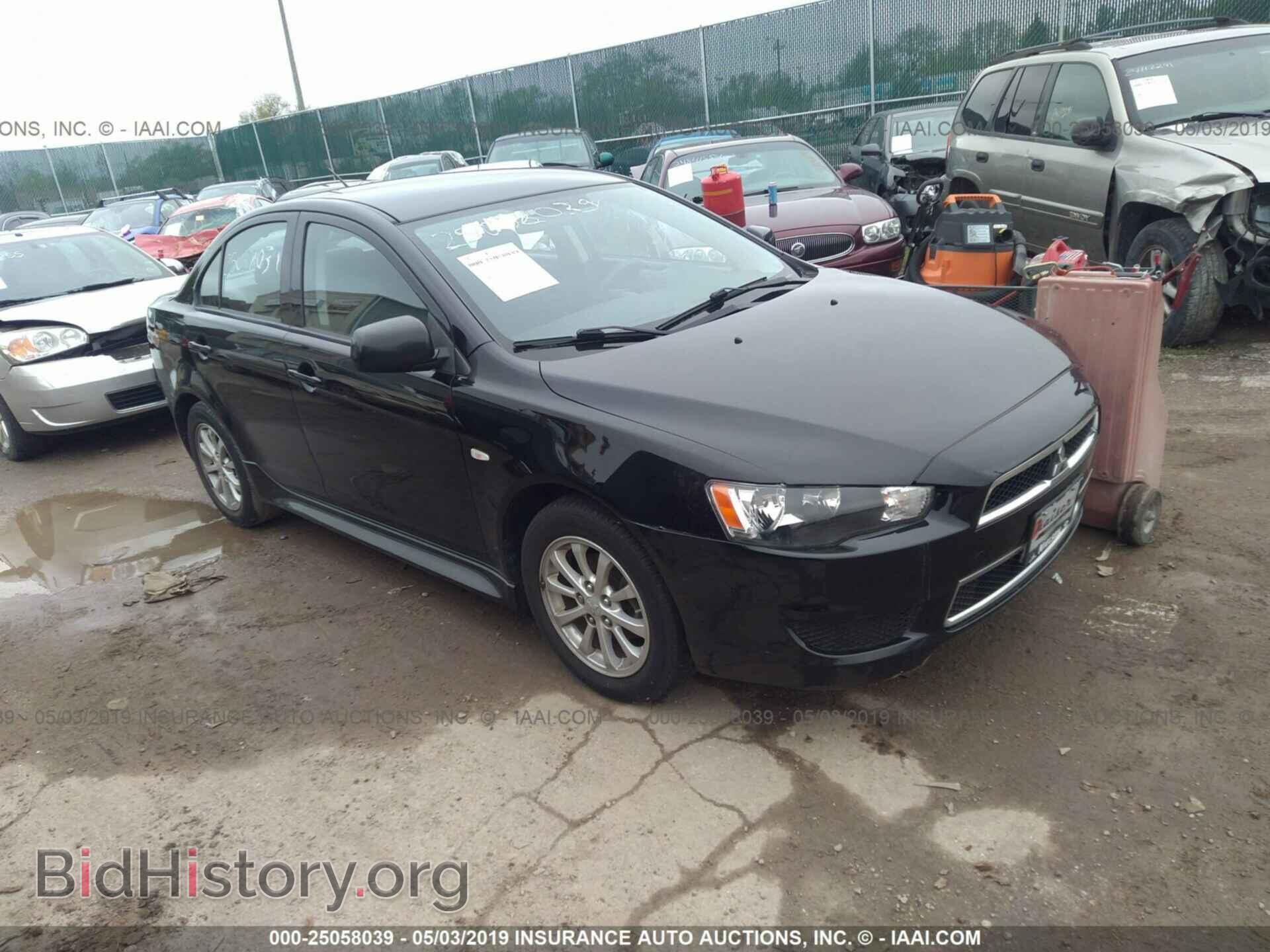 Photo JA32V2FW9CU018803 - MITSUBISHI LANCER 2012