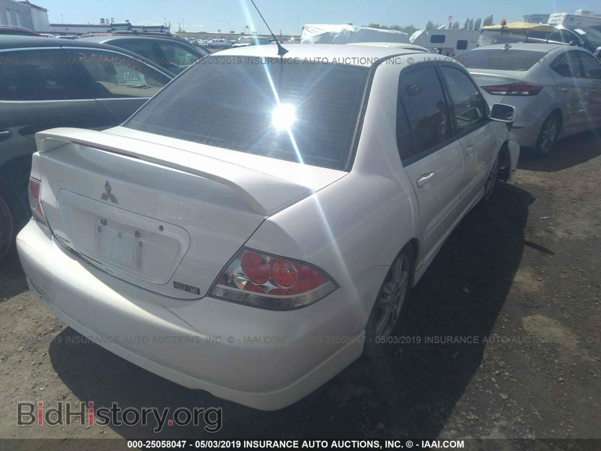 2004 MITSUBISHI LANCER - VIN: JA3AJ66F74U046096 - Фото 4