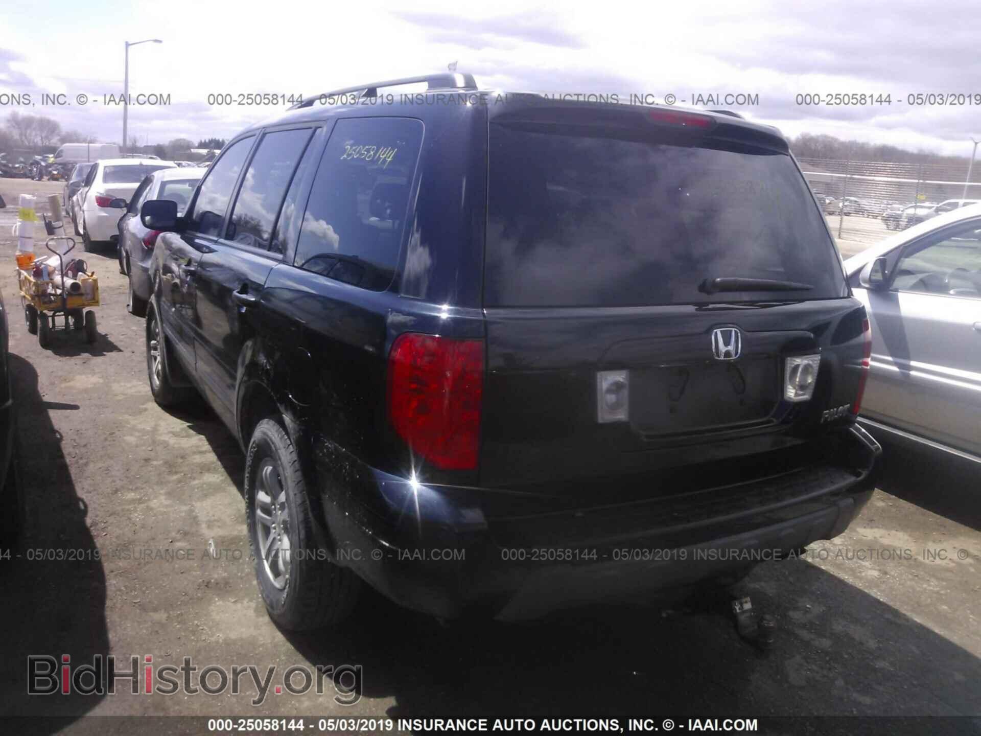 2005 HONDA PILOT - VIN: 2HKYF18735H567676 - Фото 3