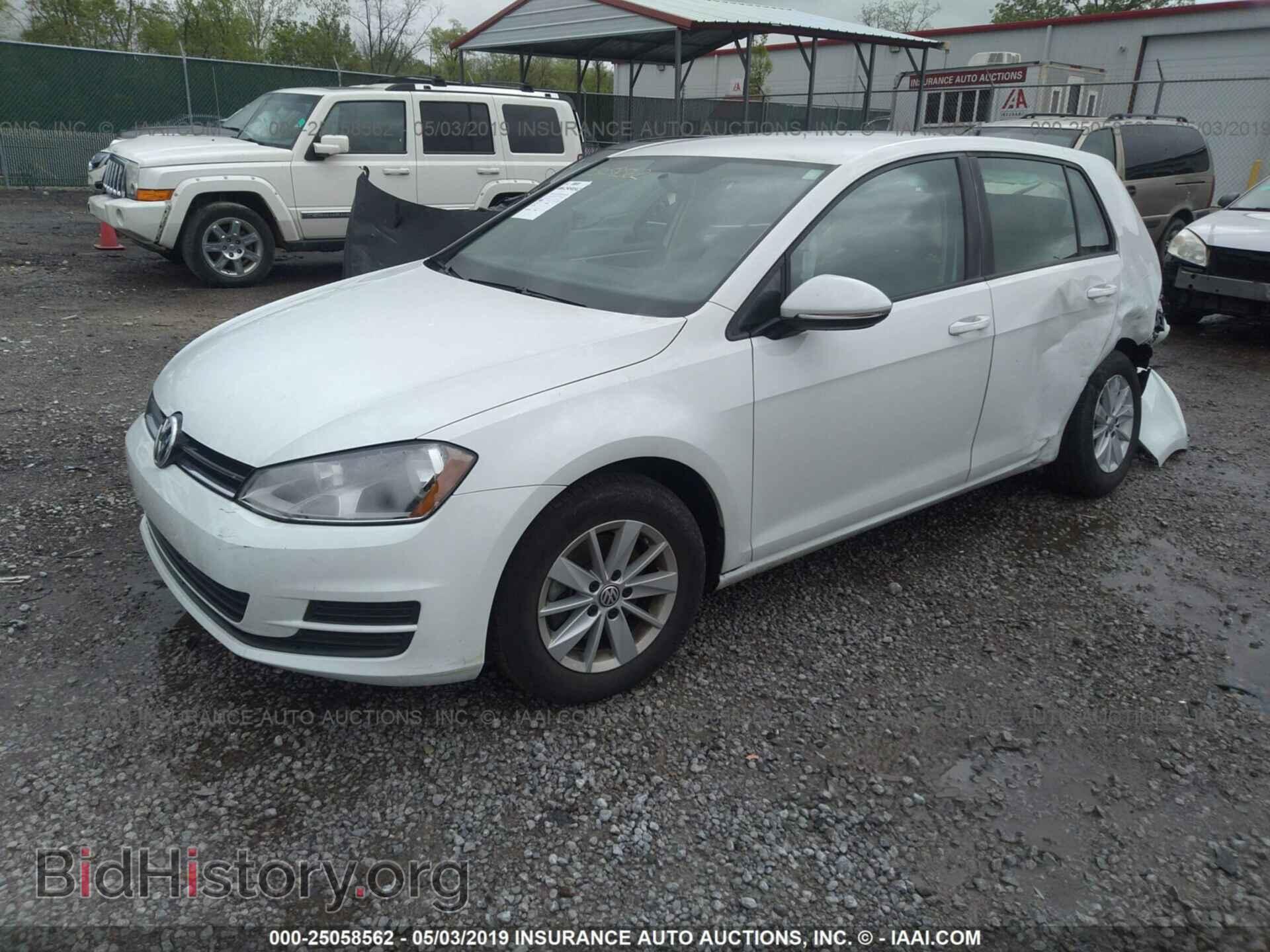 2017 VOLKSWAGEN GOLF - VIN: 3VW217AUXHM065721 - Фото 2