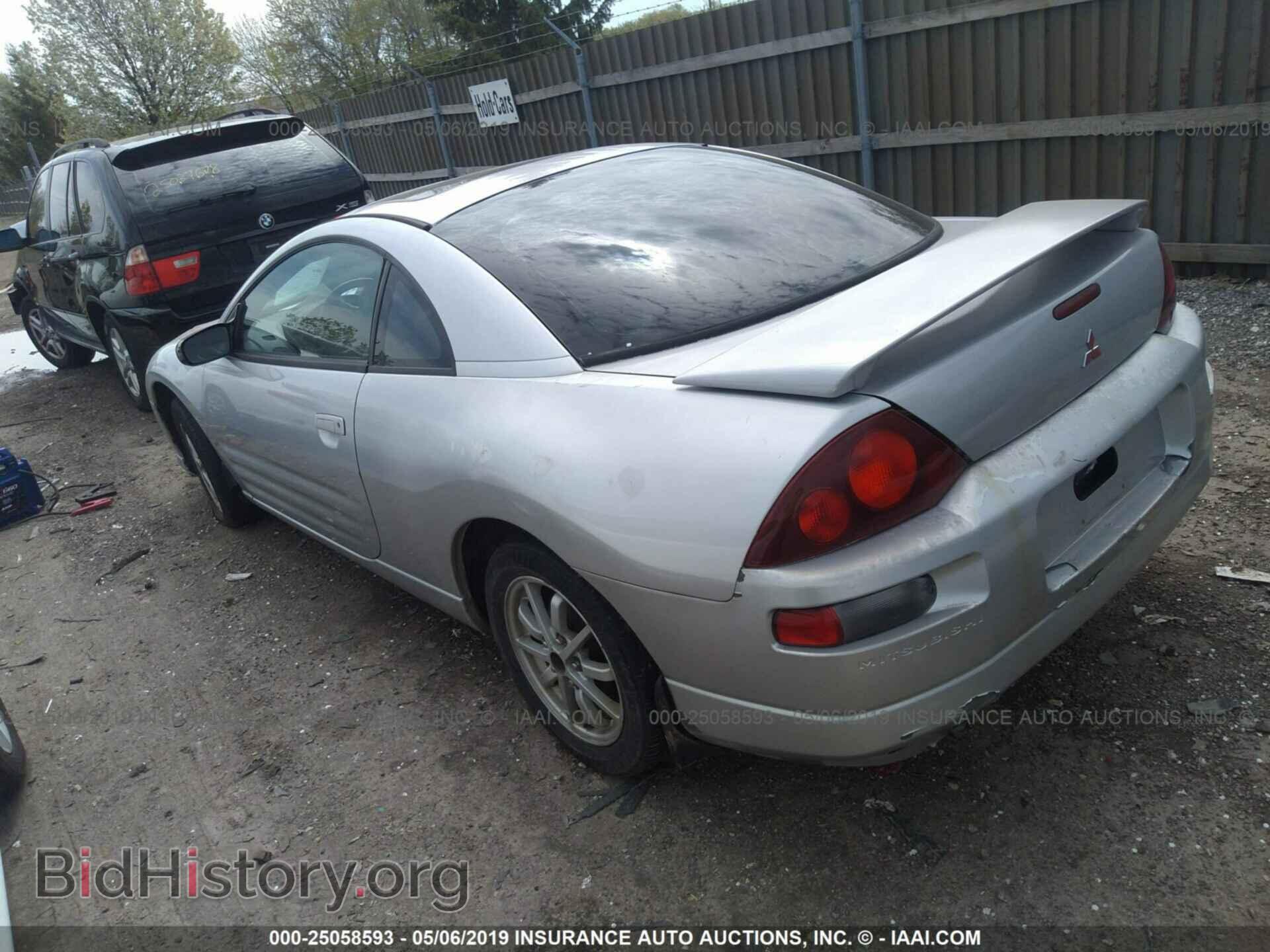2001 MITSUBISHI ECLIPSE - VIN: 4A3AC44G71E178032 - Фото 3