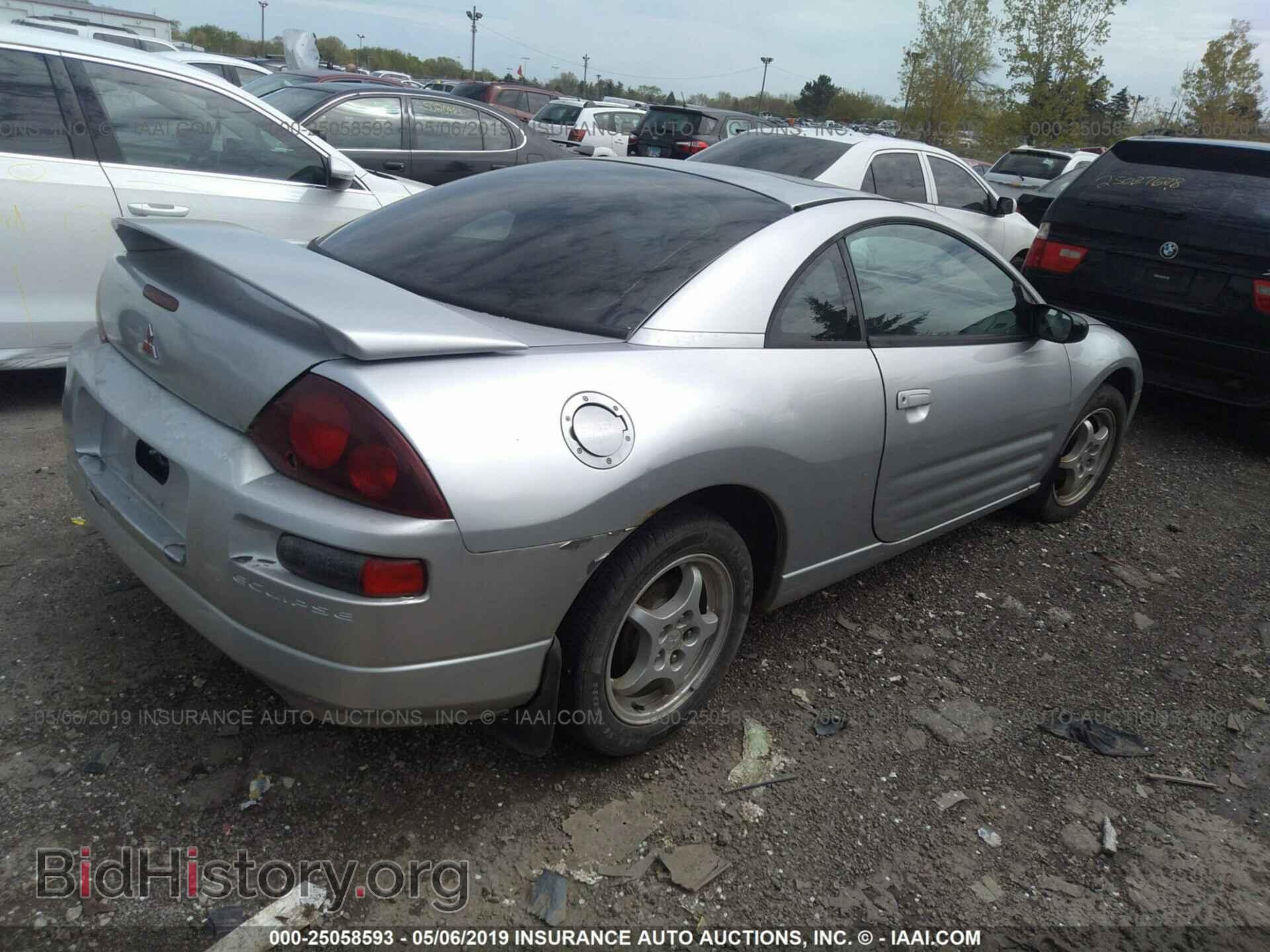2001 MITSUBISHI ECLIPSE - VIN: 4A3AC44G71E178032 - Фото 4