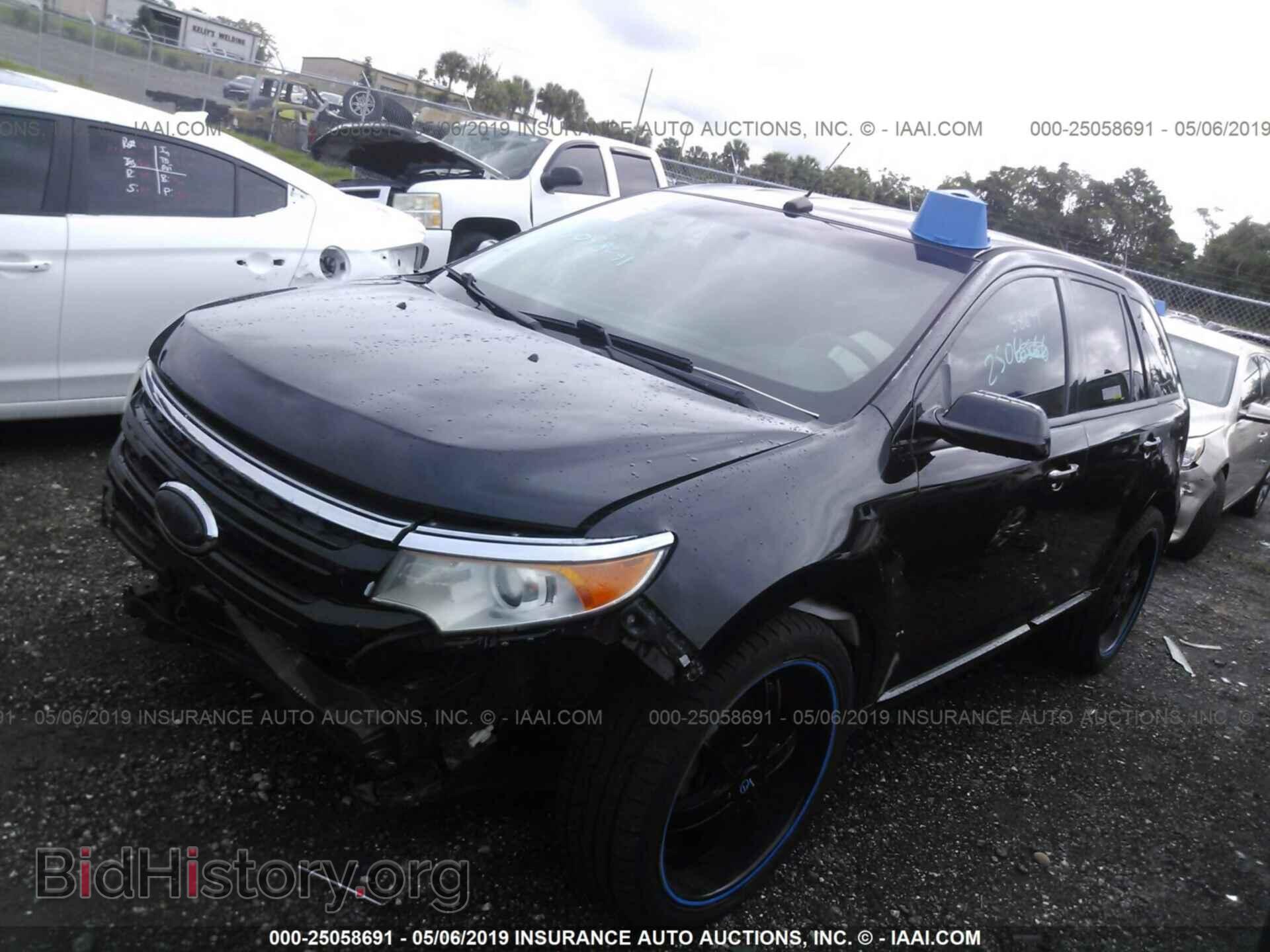 2011 FORD EDGE - VIN: 2FMDK3GC9BBB13360 - Фото 2