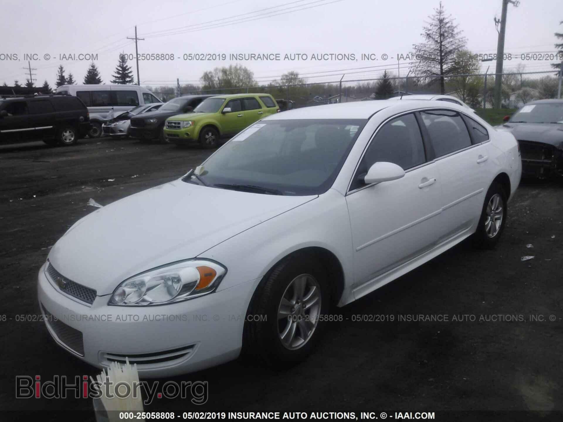 2012 CHEVROLET IMPALA - VIN: 2G1WA5E39C1187361 - Фото 2