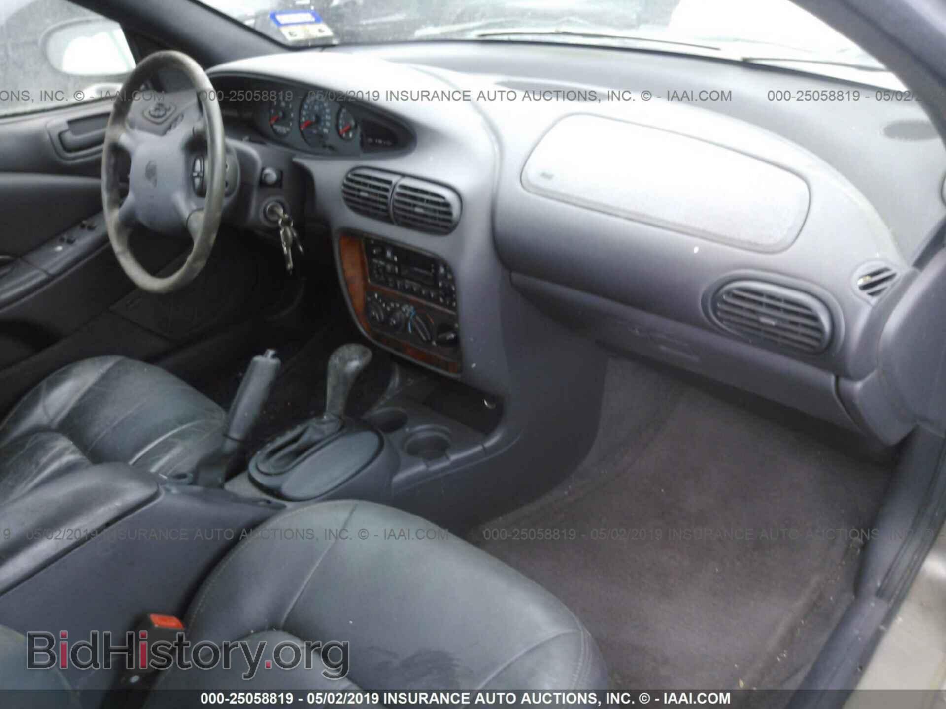 1999 CHRYSLER SEBRING - VIN: 3C3EL55H6XT574239 - Фото 5