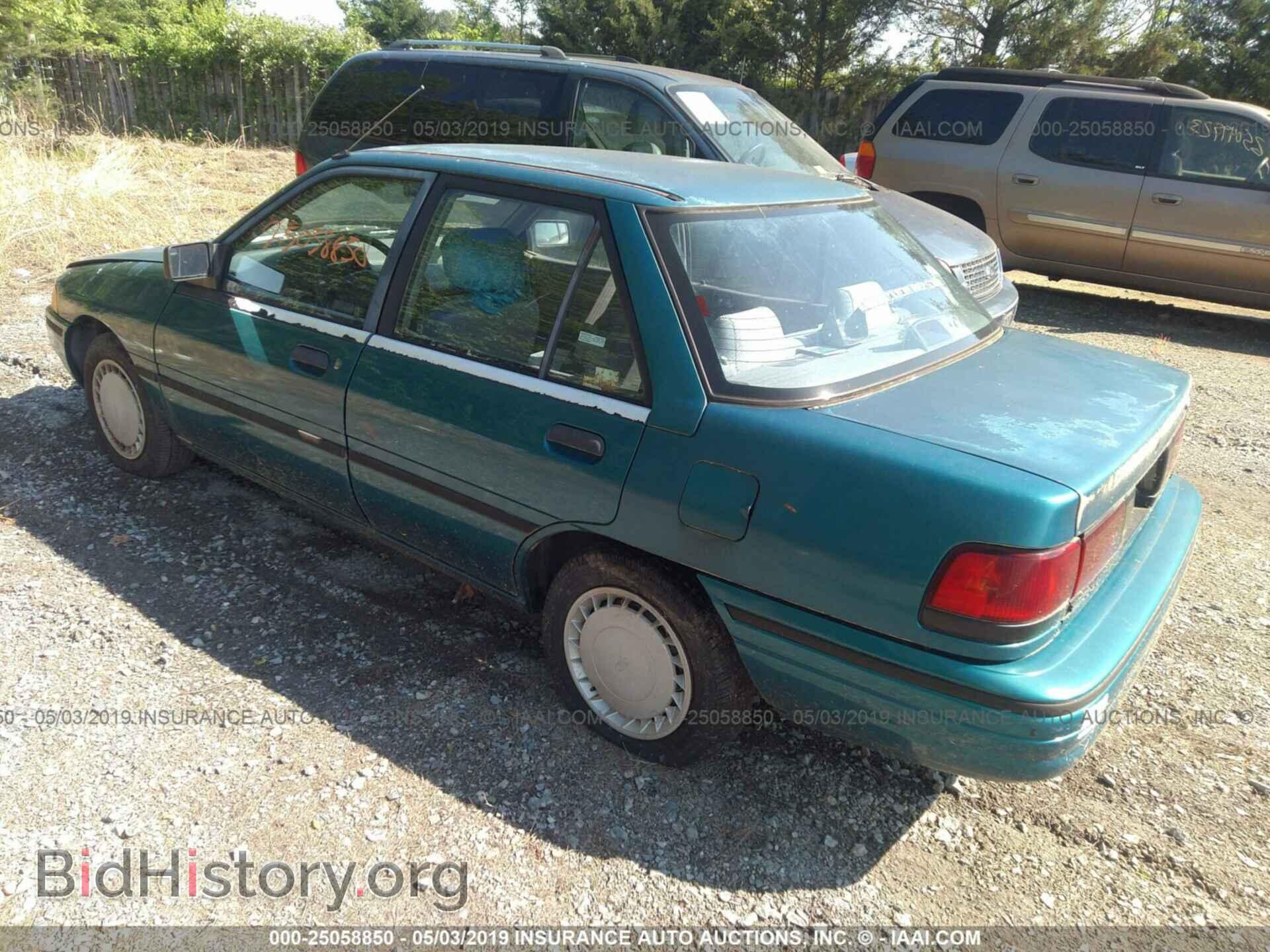 1993 FORD ESCORT - VIN: 3FAPP13J7PR190920 - Фото 3