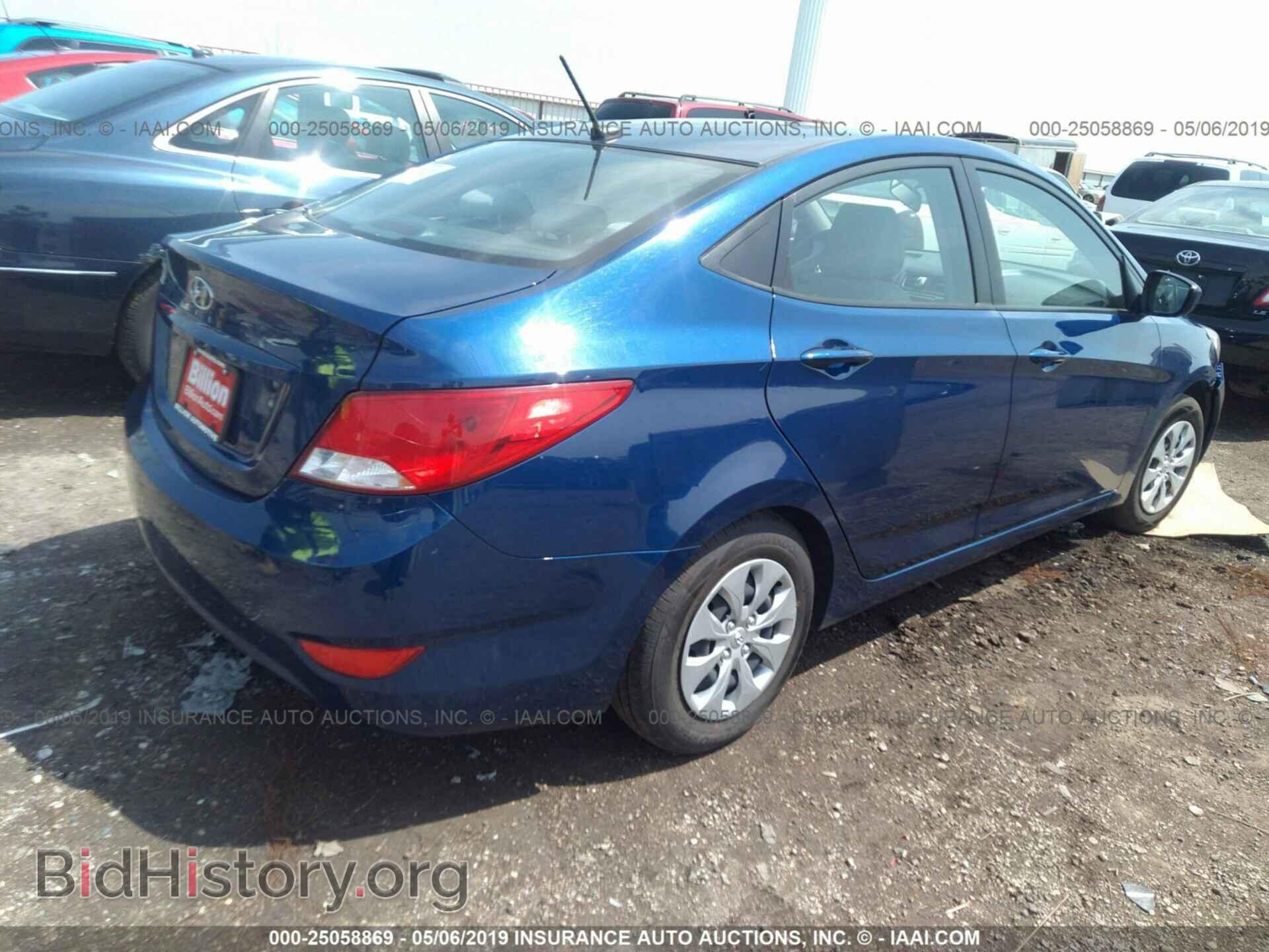 2017 HYUNDAI ACCENT - VIN: KMHCT4AE2HU251771 - Фото 4