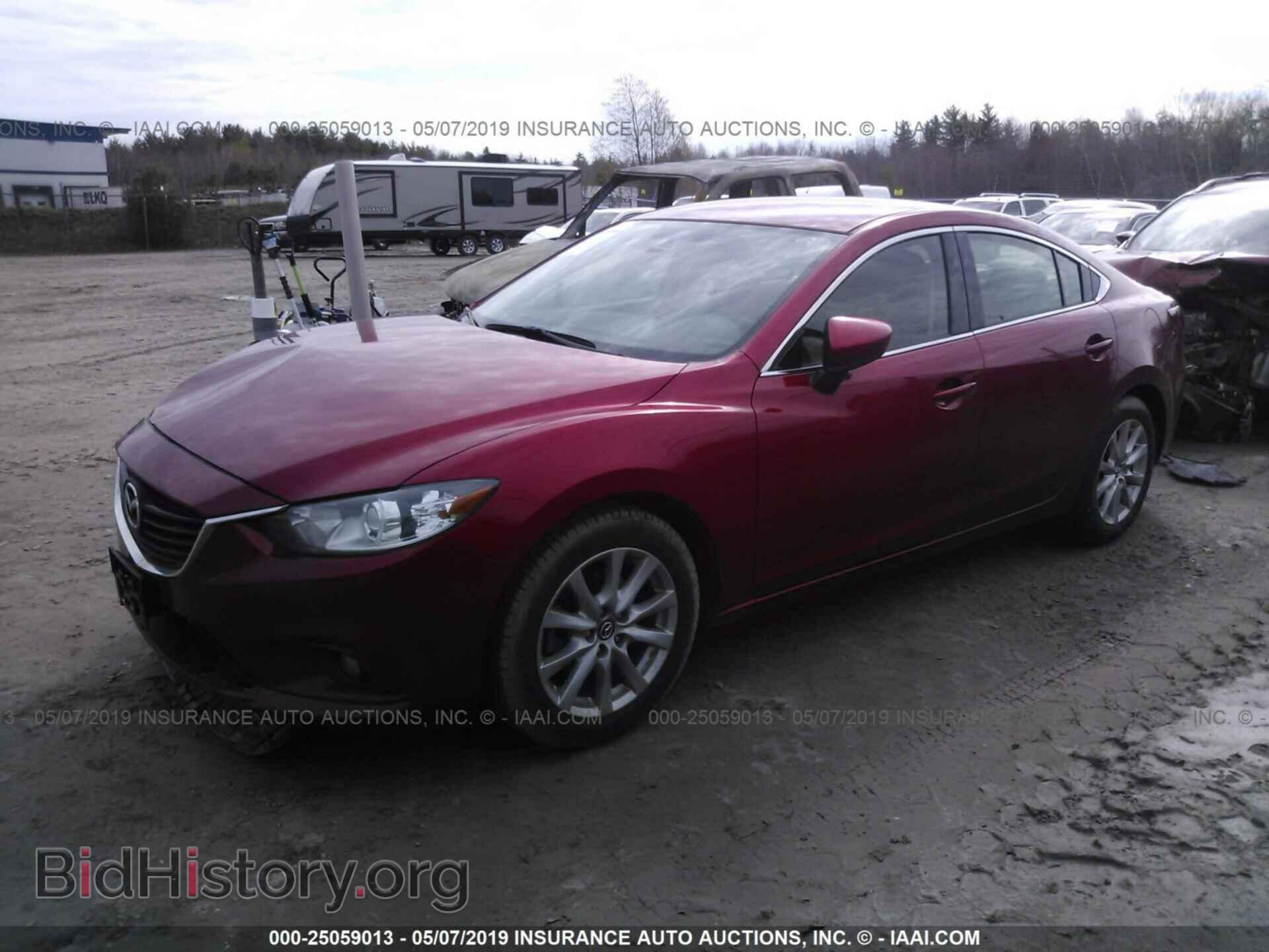 2015 MAZDA 6 - VIN: JM1GJ1U51F1193284 - Фото 2