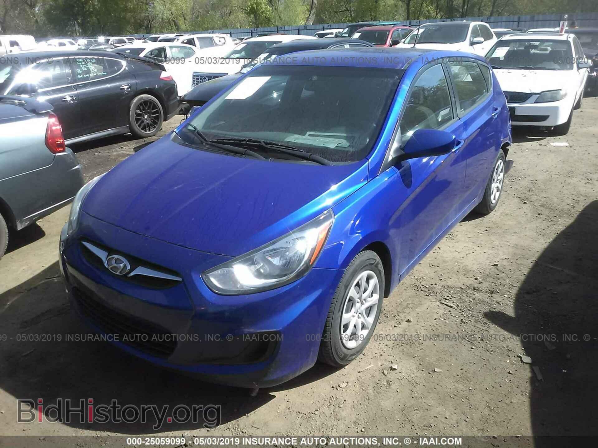 2014 HYUNDAI ACCENT - VIN: KMHCT5AE5EU173312 - Фото 2