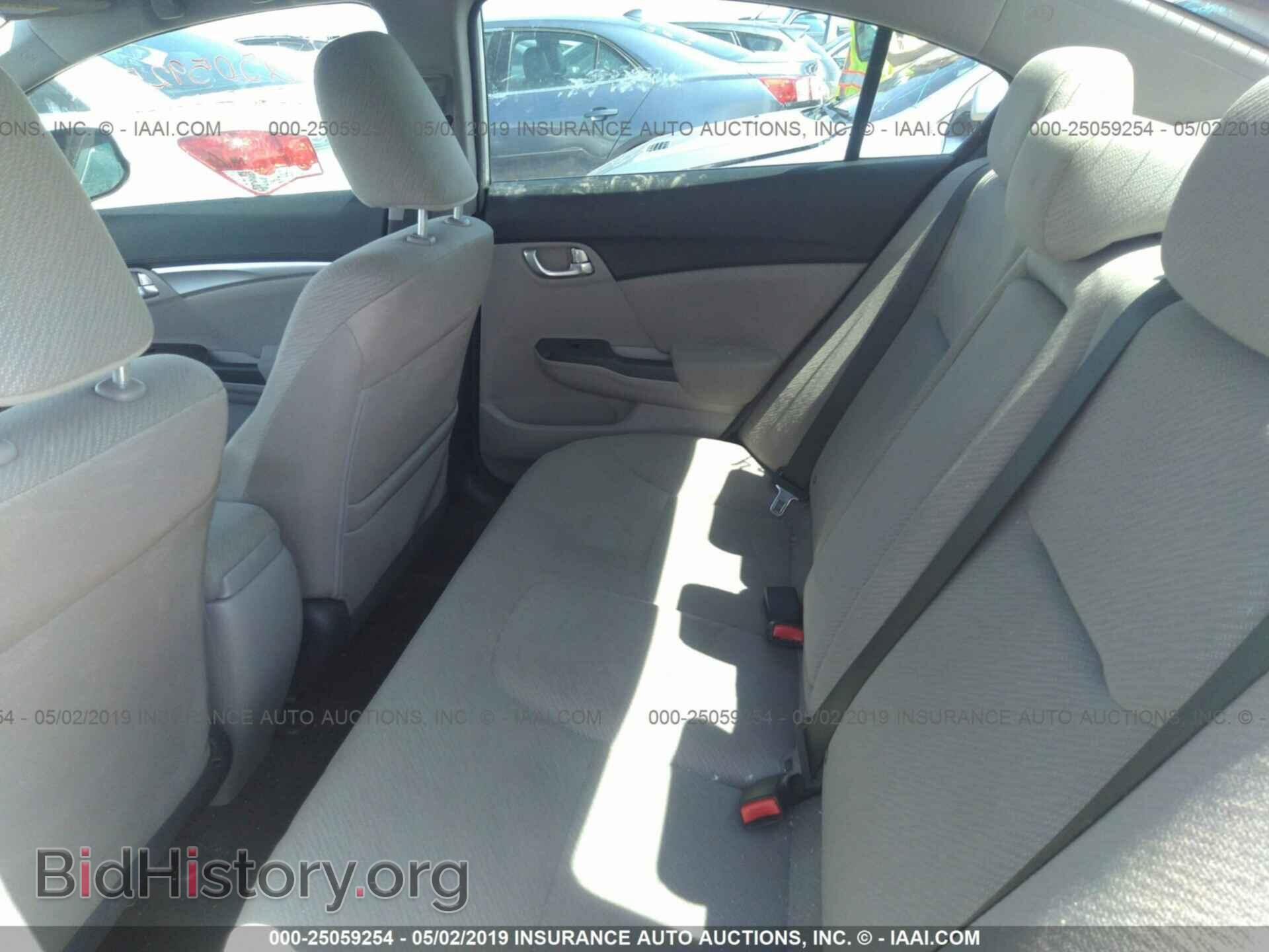 2013 HONDA CIVIC - VIN: 19XFB2F83DE037005 - Фото 8