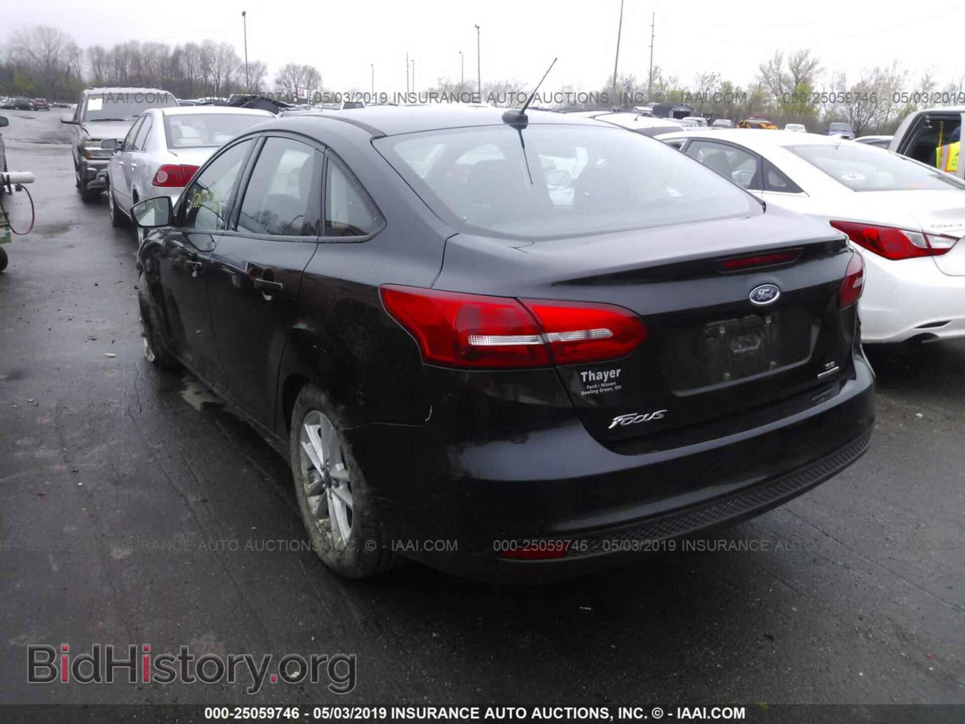2015 FORD FOCUS - VIN: 1FADP3F20FL384186 - Фото 3