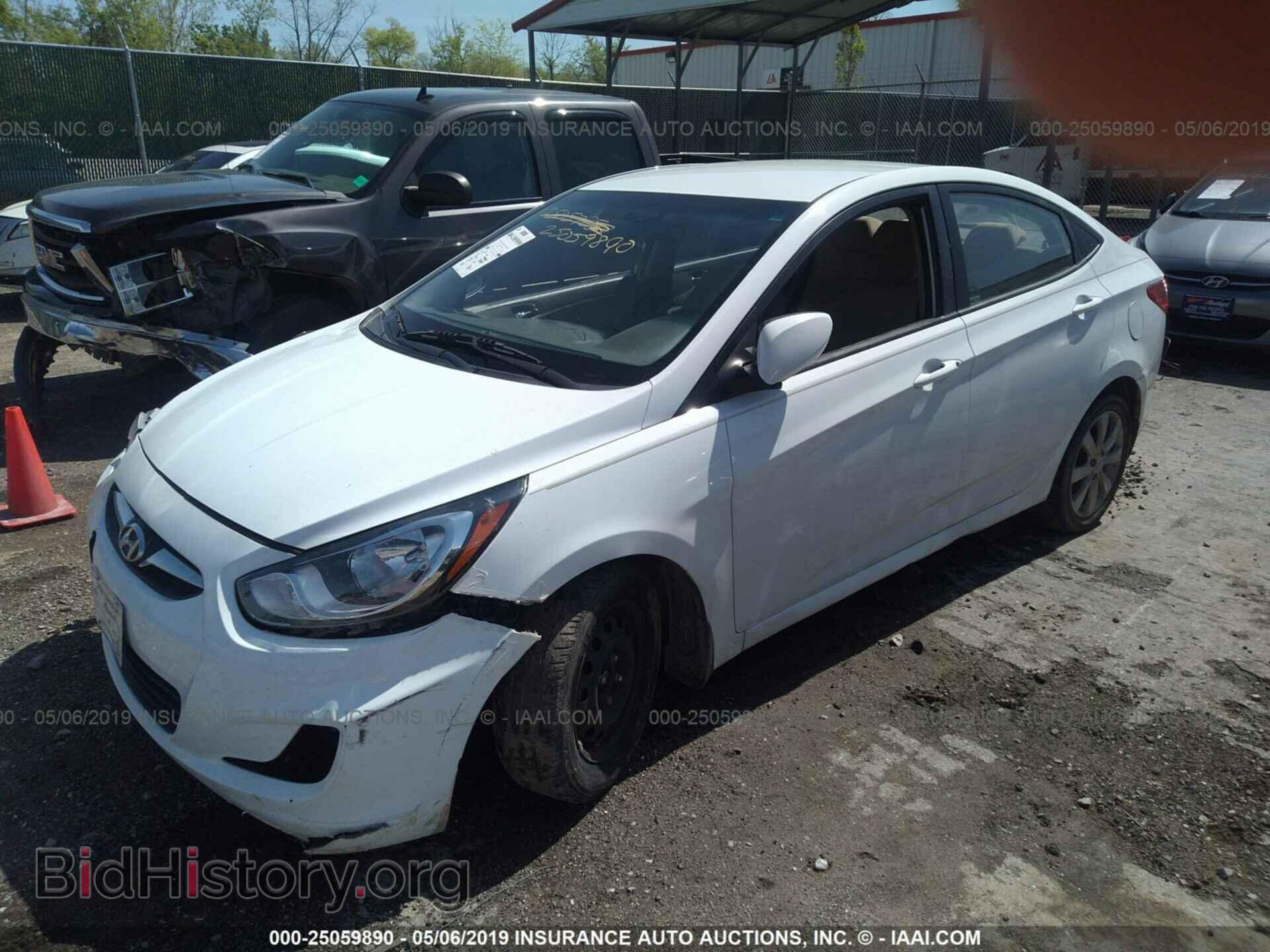 2013 HYUNDAI ACCENT - VIN: KMHCU4AE1DU314320 - Фото 2